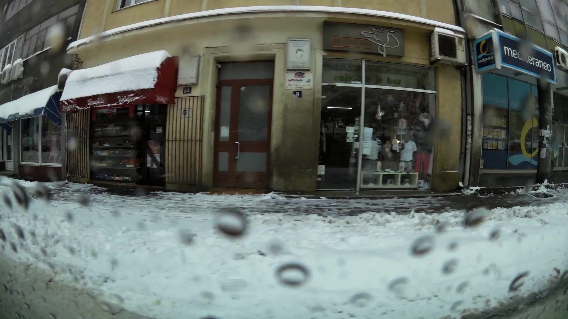 Street view near Omia, Belgrade