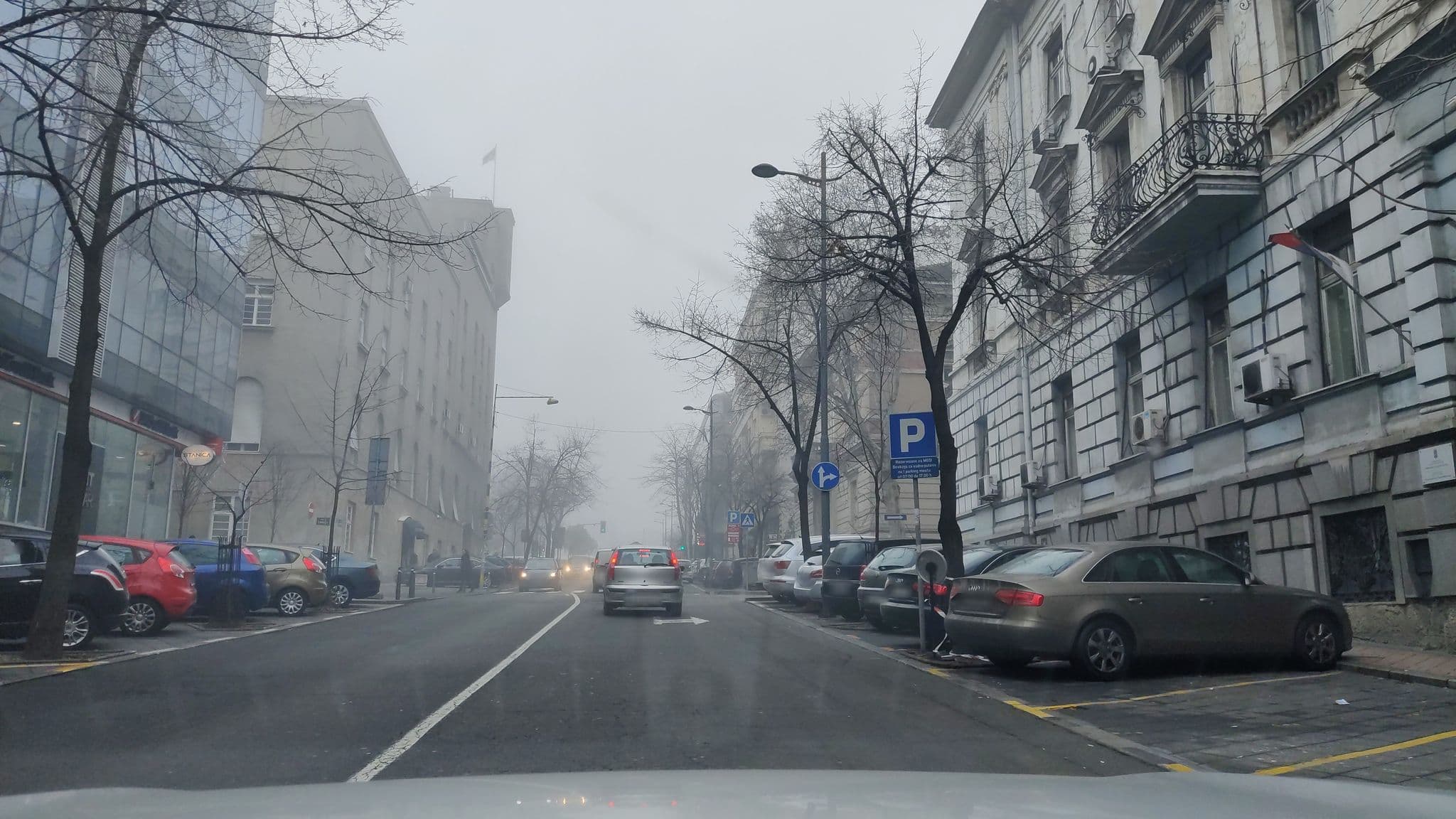 Street view near Belgrade Inn, Belgrade — © jnemanja22 (CC BY-SA · Mapillary)