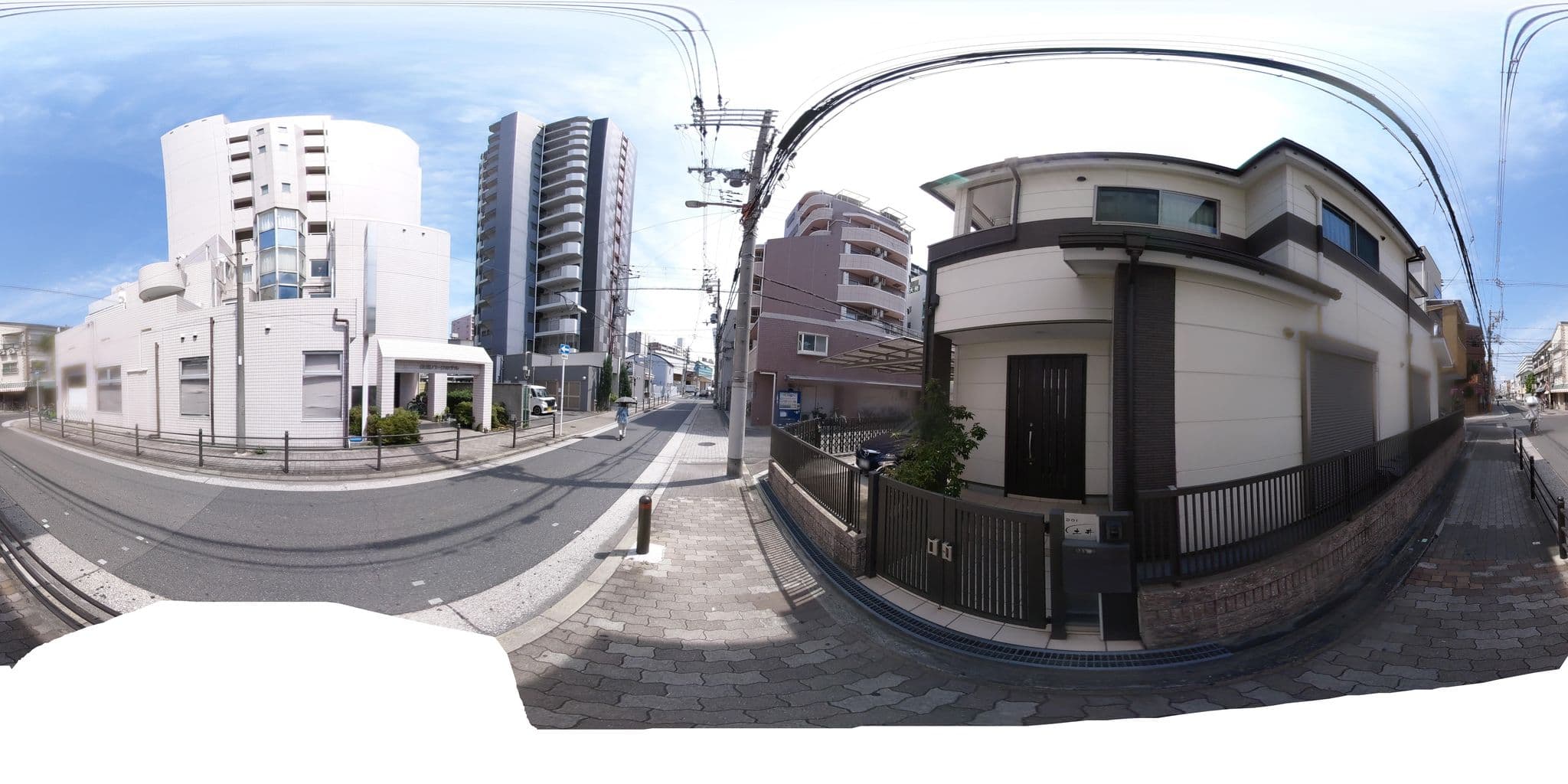 Street view near 長居パークホテル, Tsumori — © okadatsuneo (CC BY-SA · Mapillary)