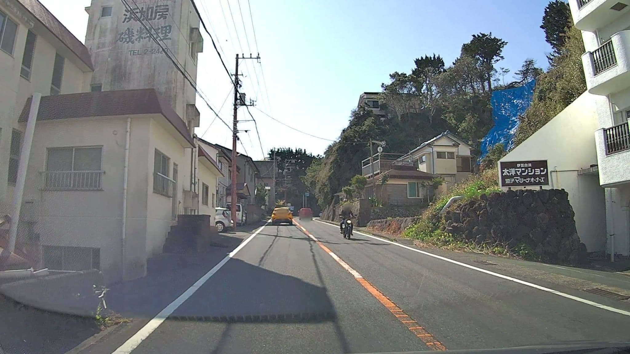 Street view near 伊豆白浜大洋マンション, Kawazu-ikadaba — © mzaki (CC BY-SA · Mapillary)