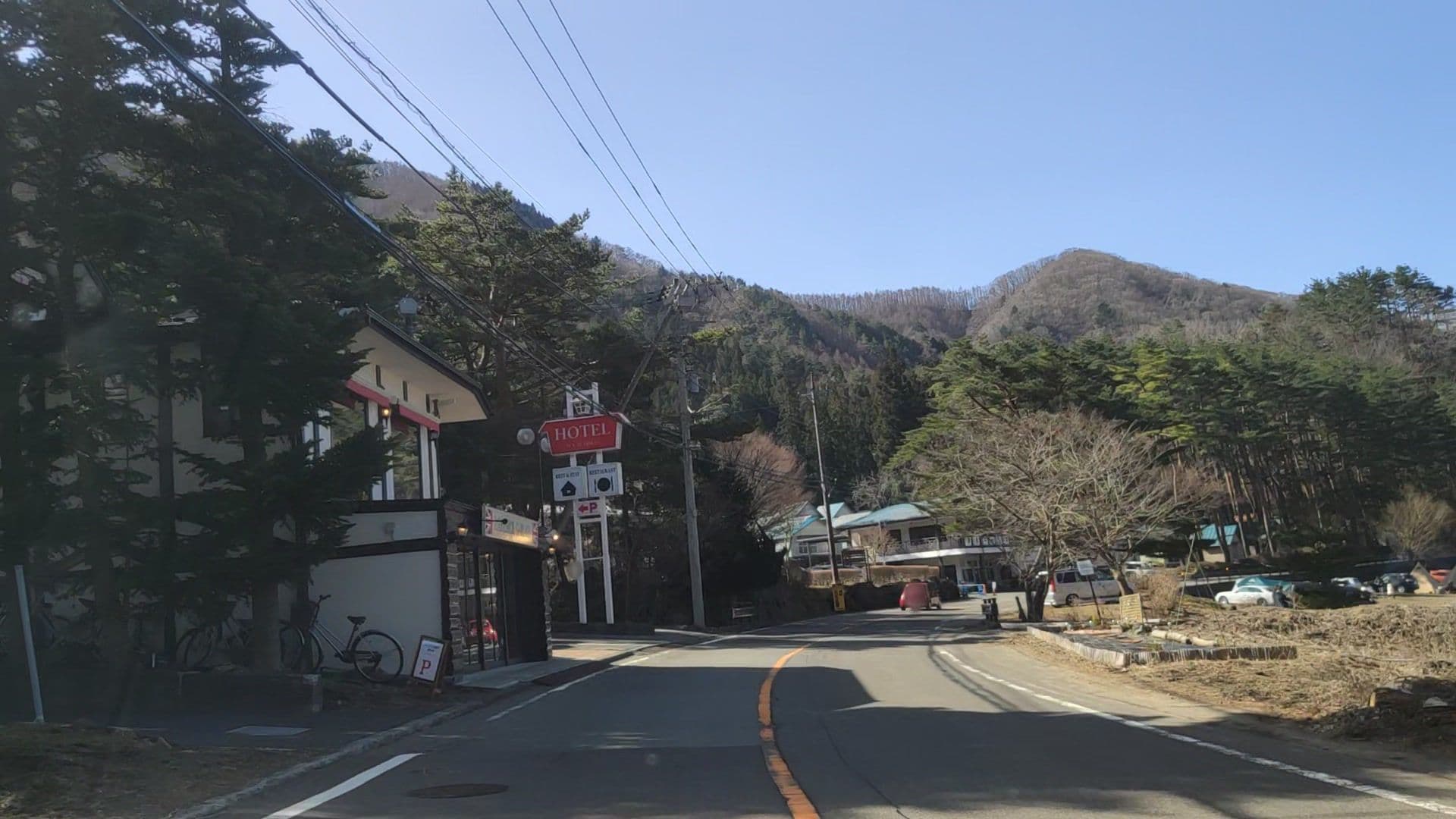 Street view near Ma Maison 西湖店, Fujikawaguchiko — © drivephotograph (CC BY-SA · Mapillary)