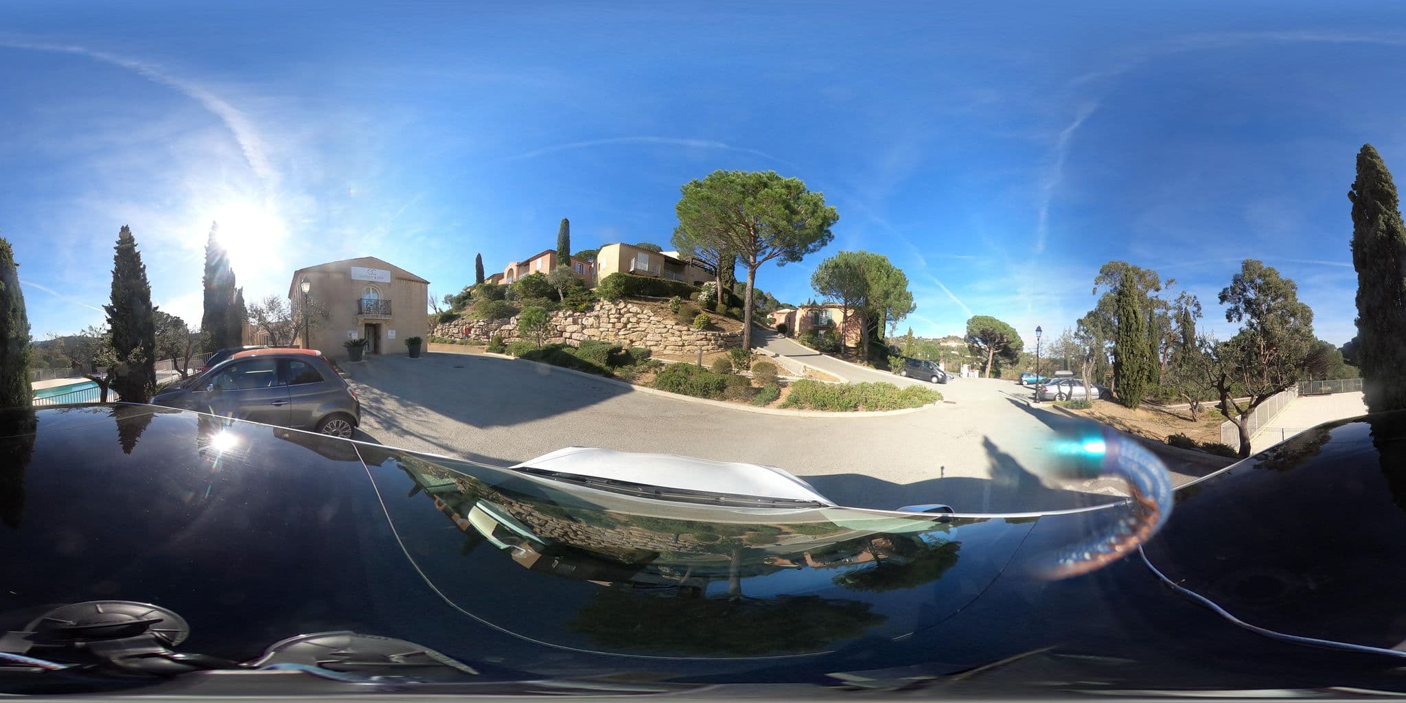 Street view near Les Bastides de Grimaud, Grimaud — © sogefi (CC BY-SA · Mapillary)