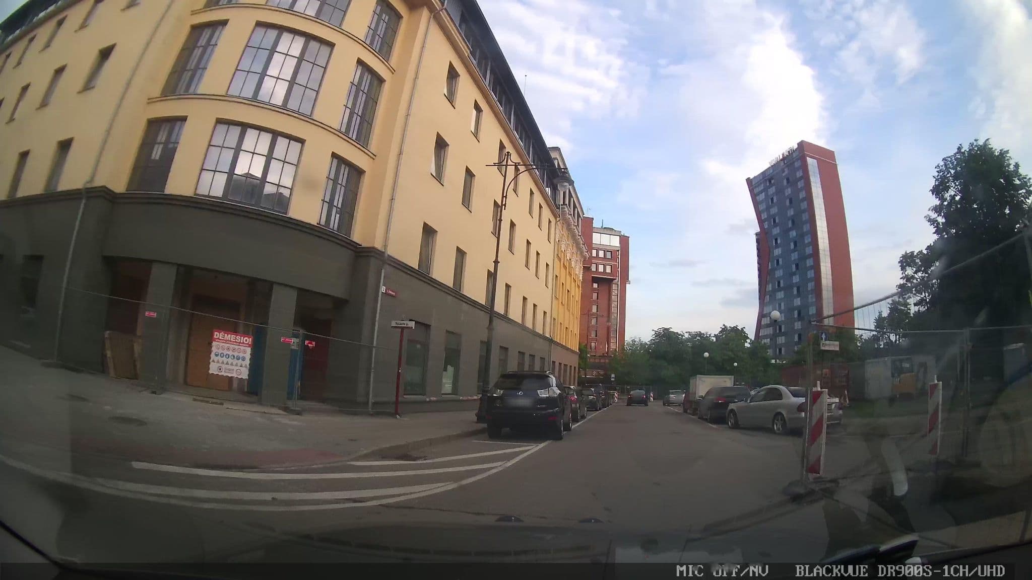 Street view near Victoria Hotel Klaipėda, Klaipėda — © grobin (CC BY-SA · Mapillary)