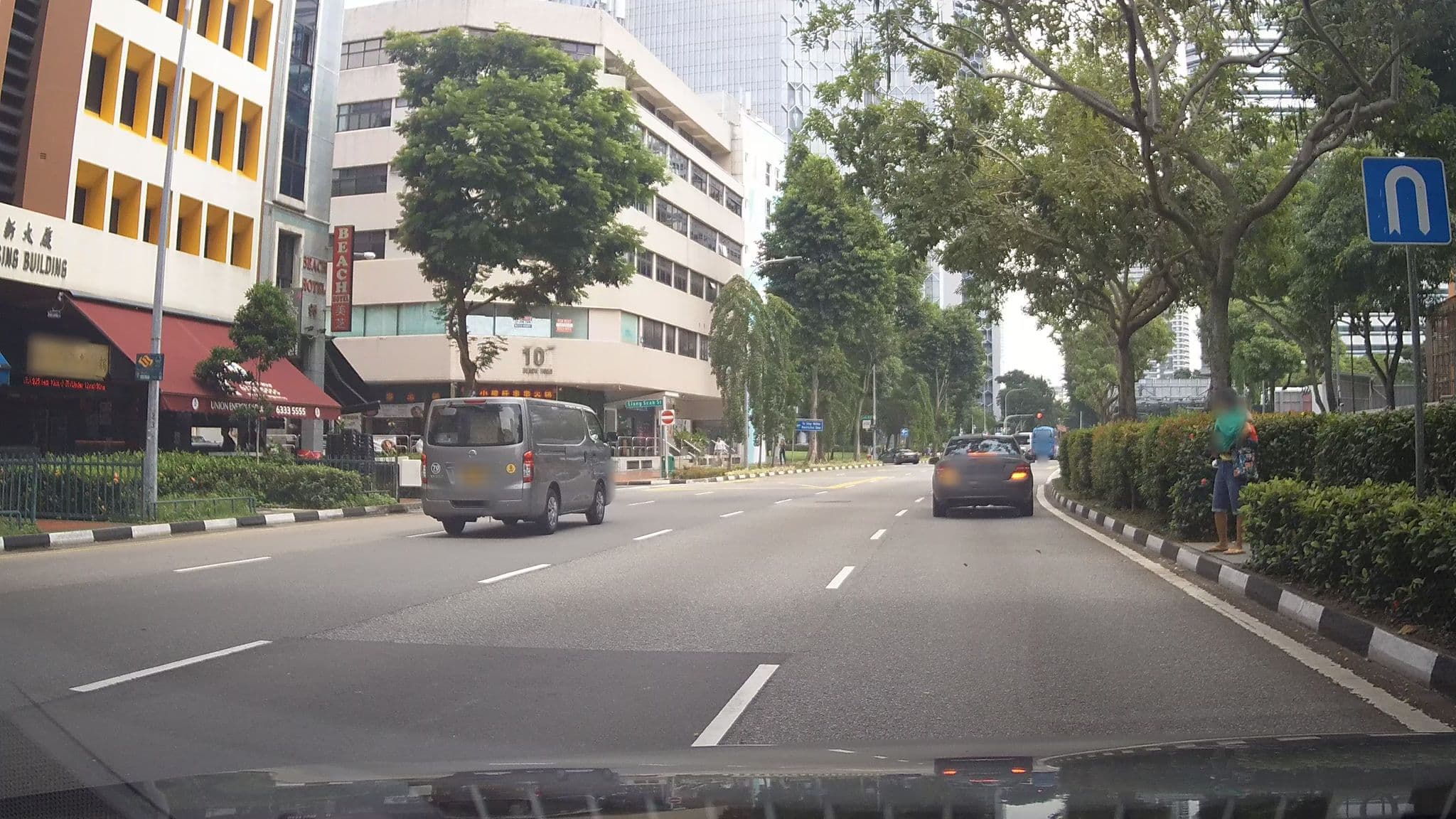 Street view near 85 Beach Garden Hotel, Bugis — © ashishgrab (CC BY-SA · Mapillary)