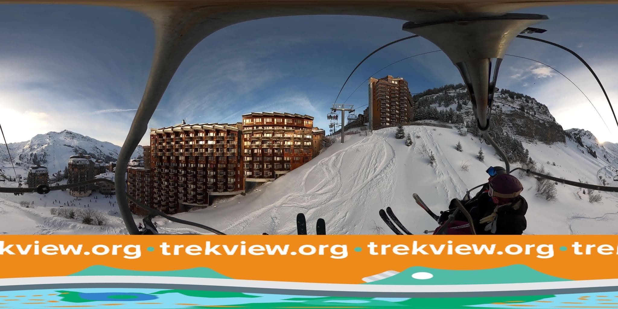 Street view near Snow, Morzine