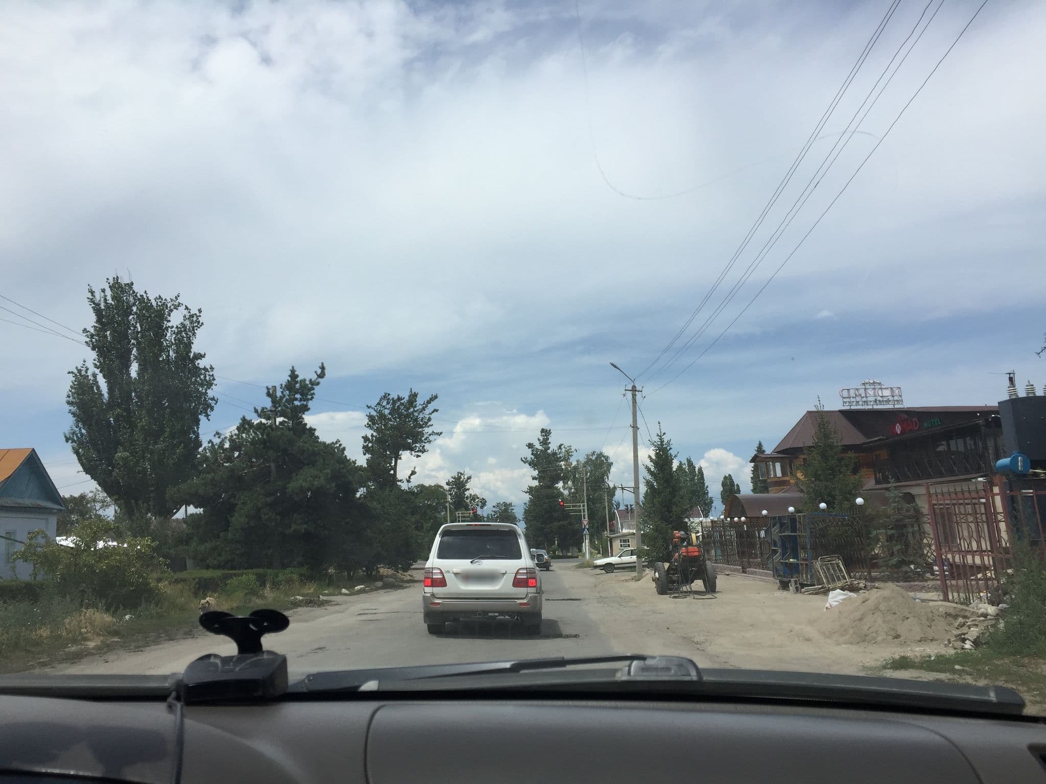 Street view near Nomad Hotel, Karakol — © aidai_kg (CC BY-SA · Mapillary)