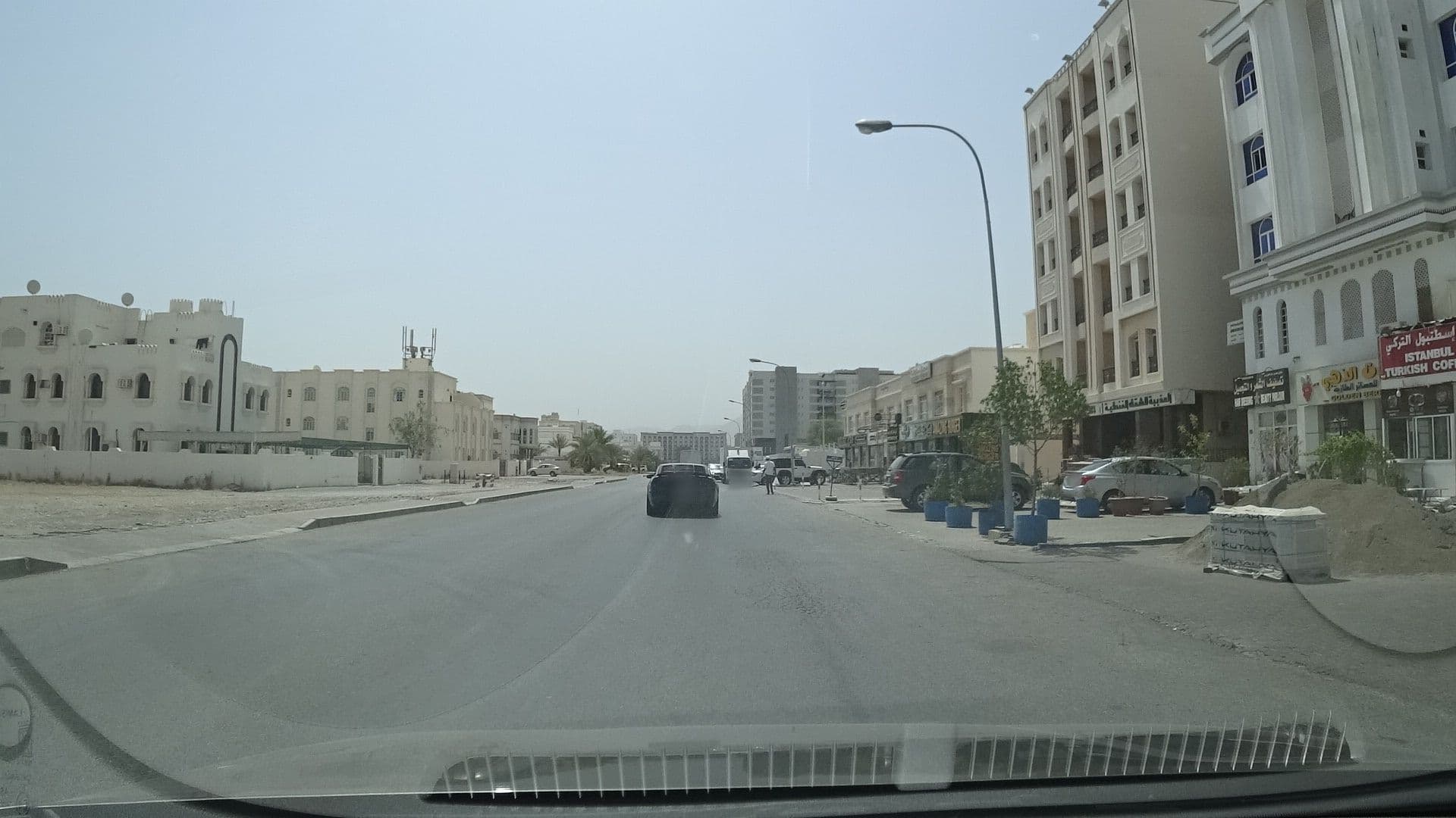 Street view near Basil Hostel, Bawshar — © vbombaerts (CC BY-SA · Mapillary)