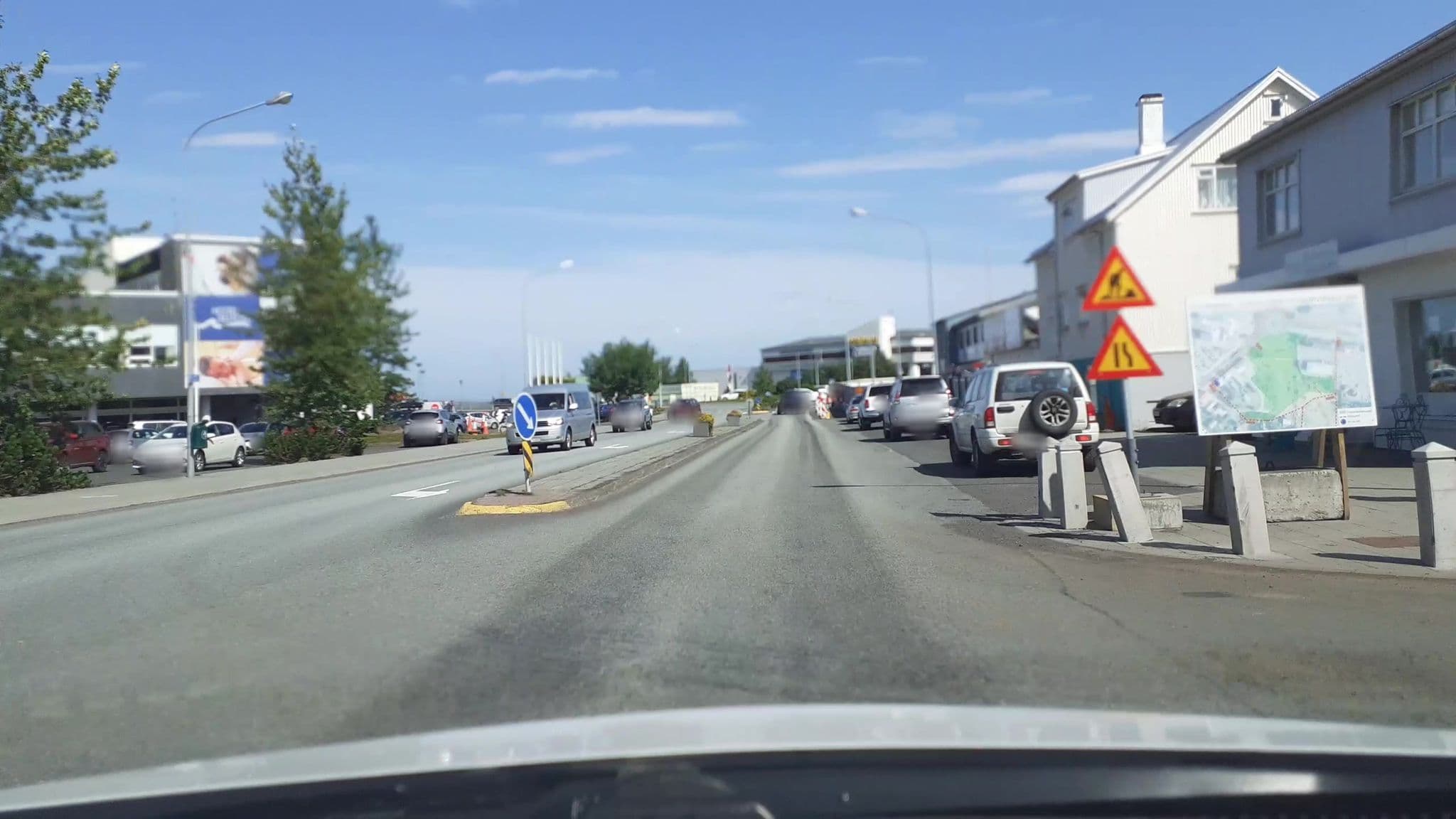 Street view near Fosstún Apartments Hotel Selfoss, Selfoss — © kjarrval (CC BY-SA · Mapillary)
