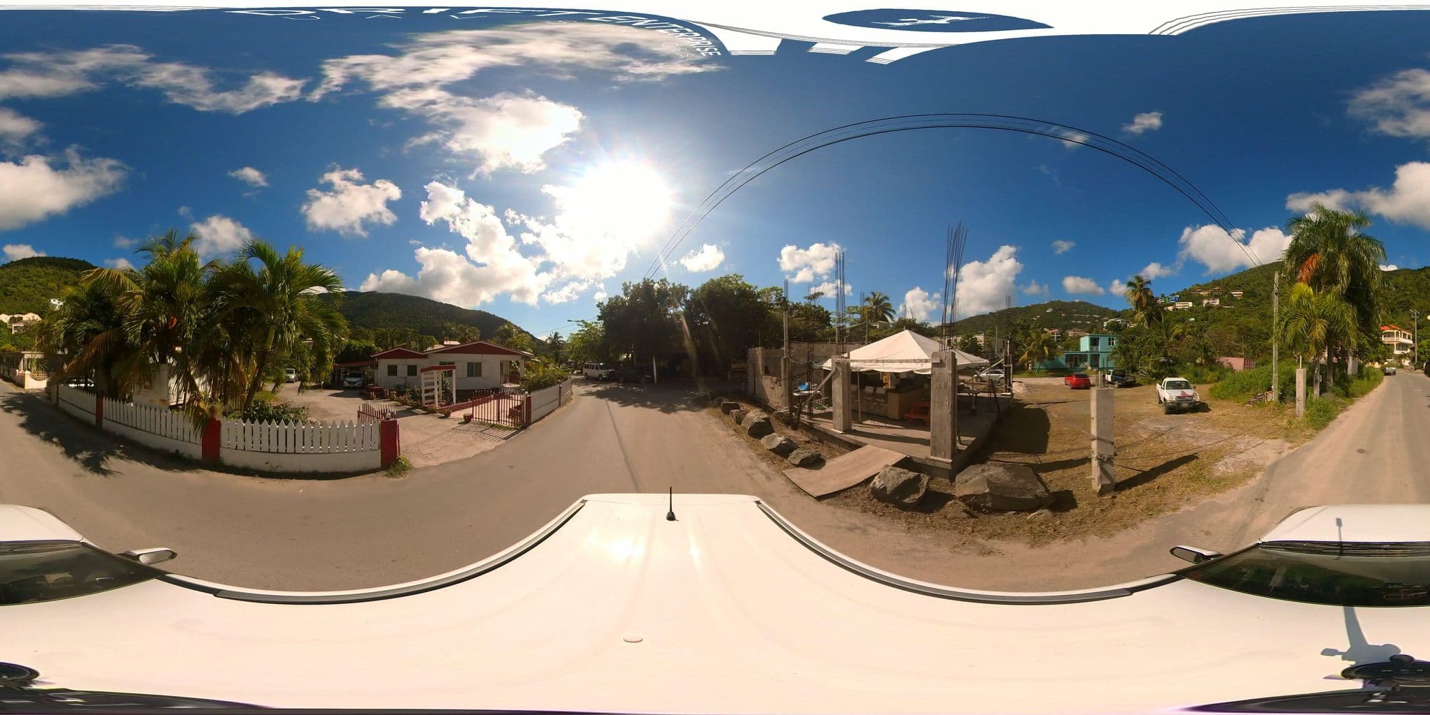 Street view near Myett's Resort & Sea Spa, Road Town — © driftents (CC BY-SA · Mapillary)