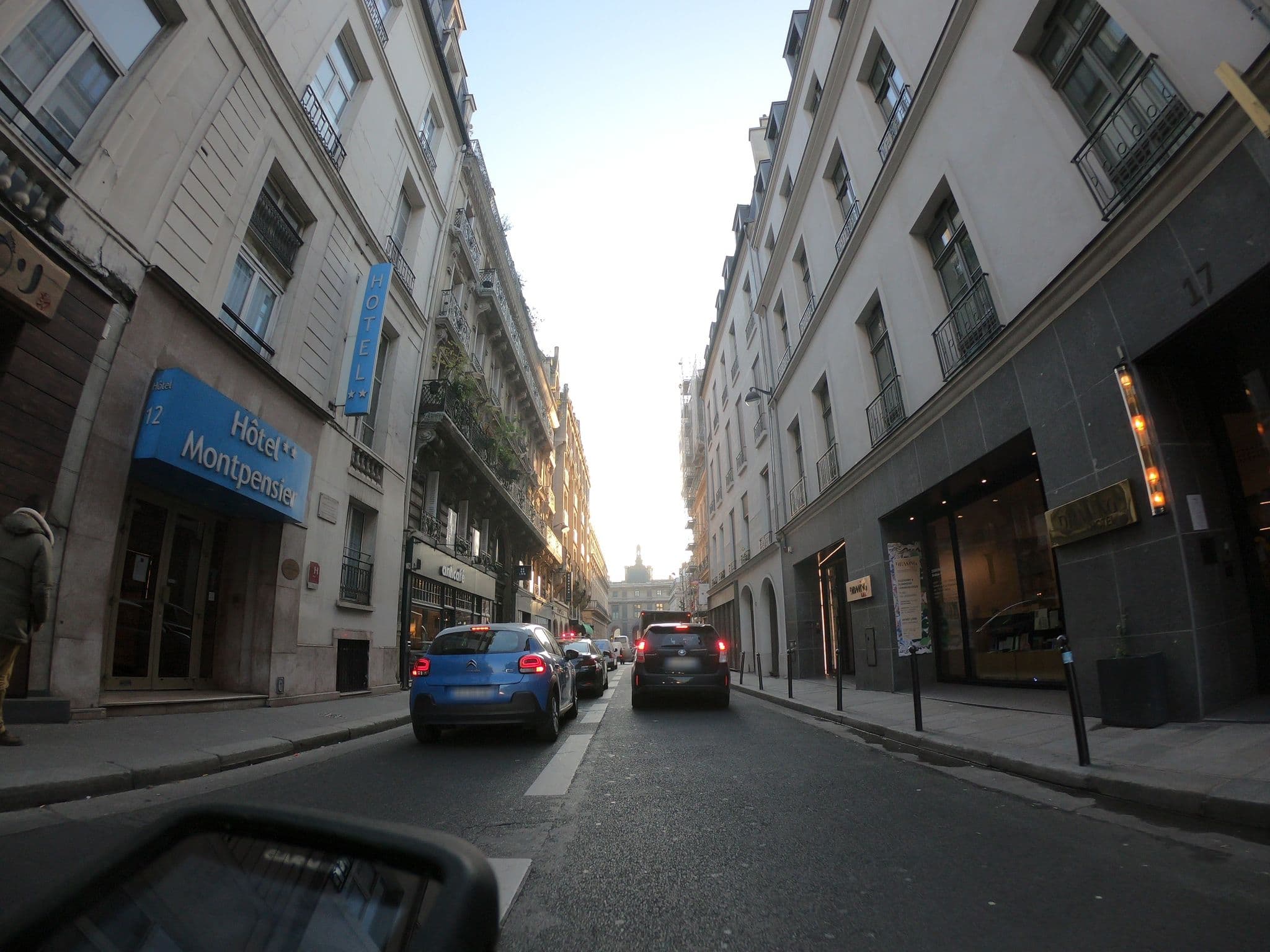 Street view near Hôtel Montpensier, Paris 02 Bourse — © htonchia (CC BY-SA · Mapillary)