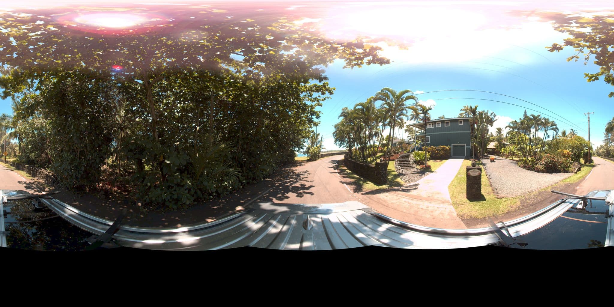 Street view near Hana Oceanfront Cottages, Hana — © rking (CC BY-SA · Mapillary)