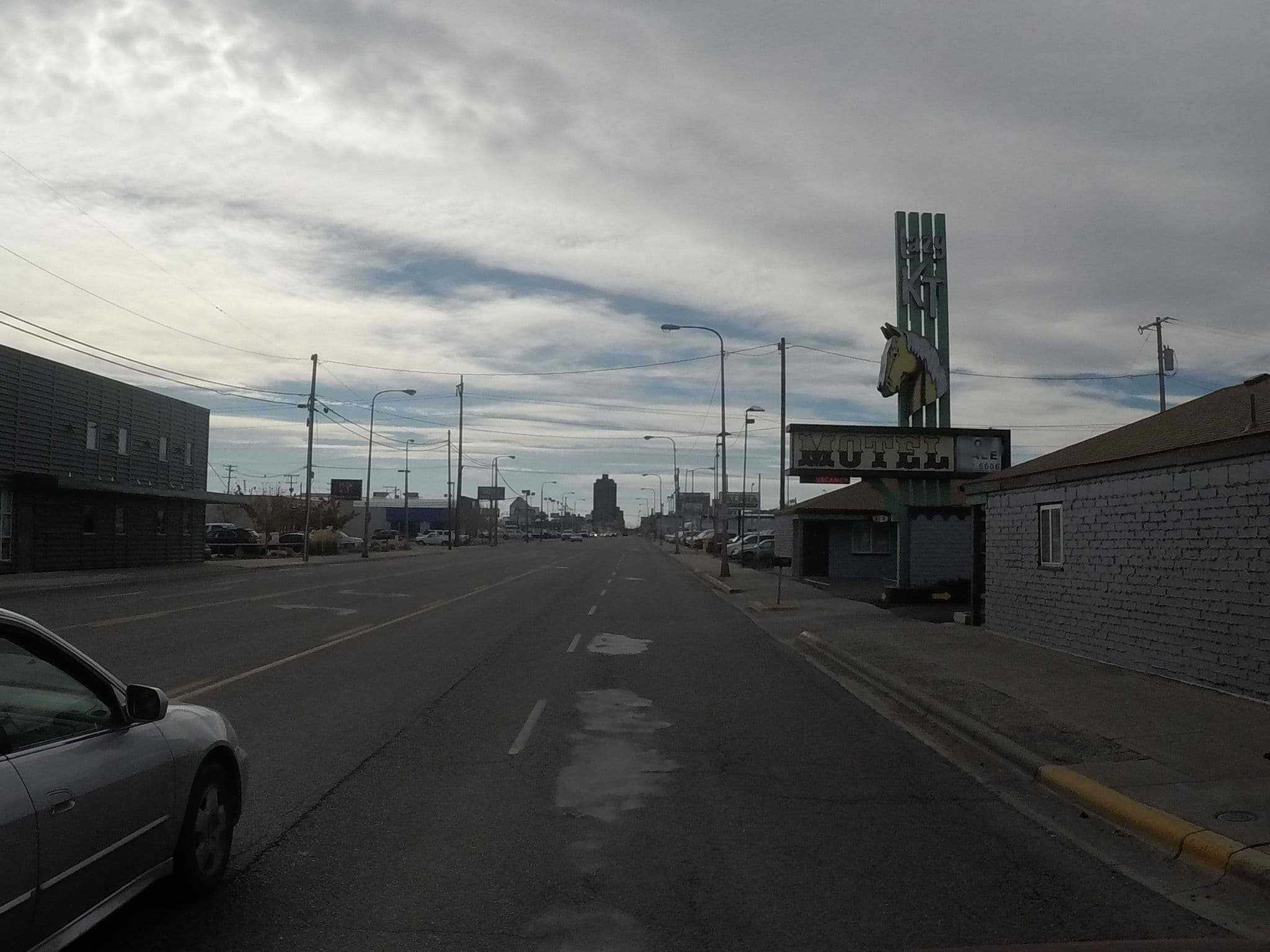 Street view near Lazy K-T Motel, Billings — © chrisbeddow (CC BY-SA · Mapillary)