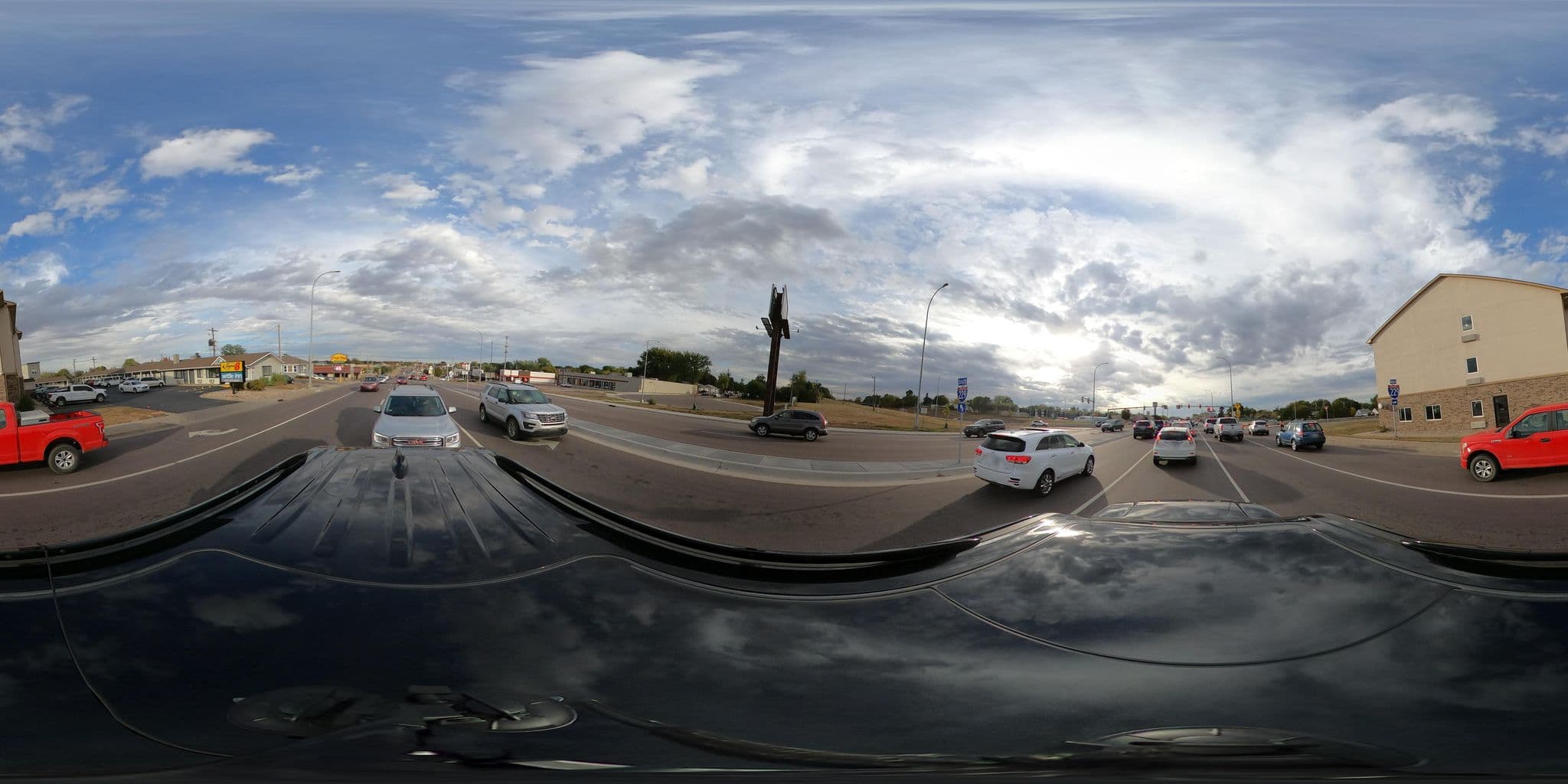 Street view near Super 8, Sioux Falls — © justinmeyers (CC BY-SA · Mapillary)