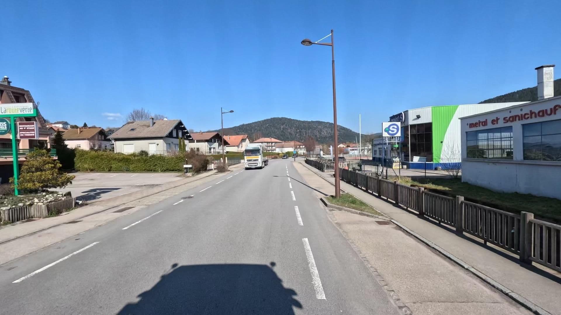 Street view near Hôtel Restaurant La Route Verte, Gérardmer — © bct (CC BY-SA · Mapillary)