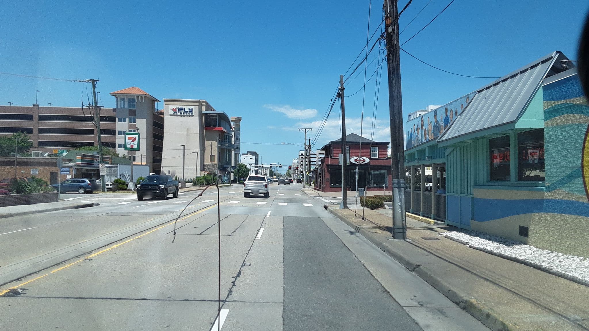 Street view near Angie's Guest Cottage, Virginia Beach — © jbthemilker (CC BY-SA · Mapillary)