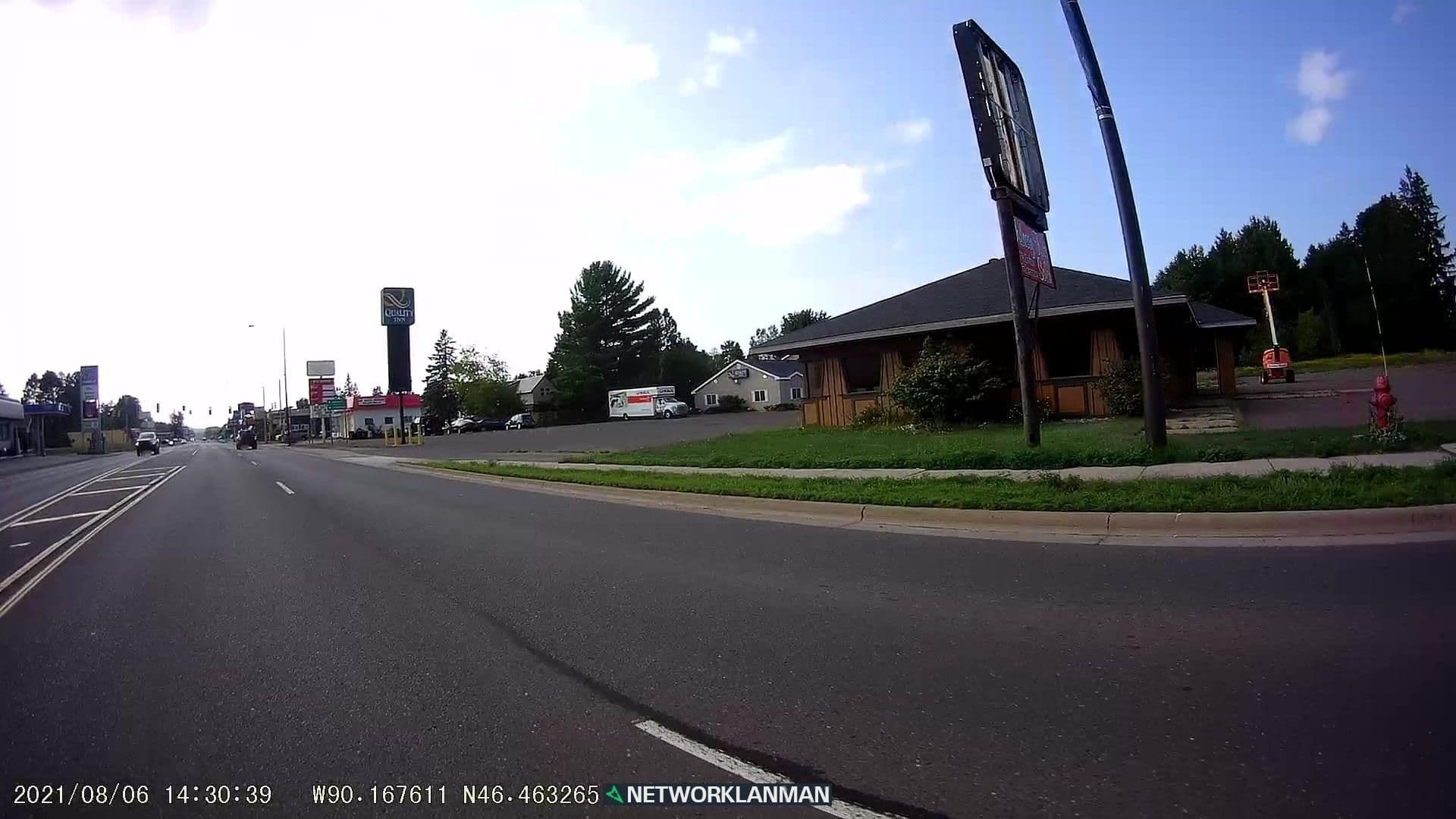 Street view near Quality Inn, Ironwood — © networklanman (CC BY-SA · Mapillary)