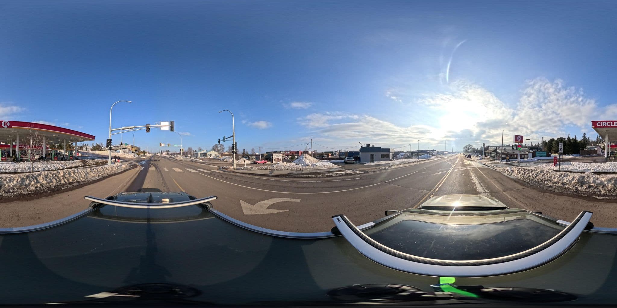 Street view near Nor'wester Lodge, Grand Marais — © cartographer (CC BY-SA · Mapillary)