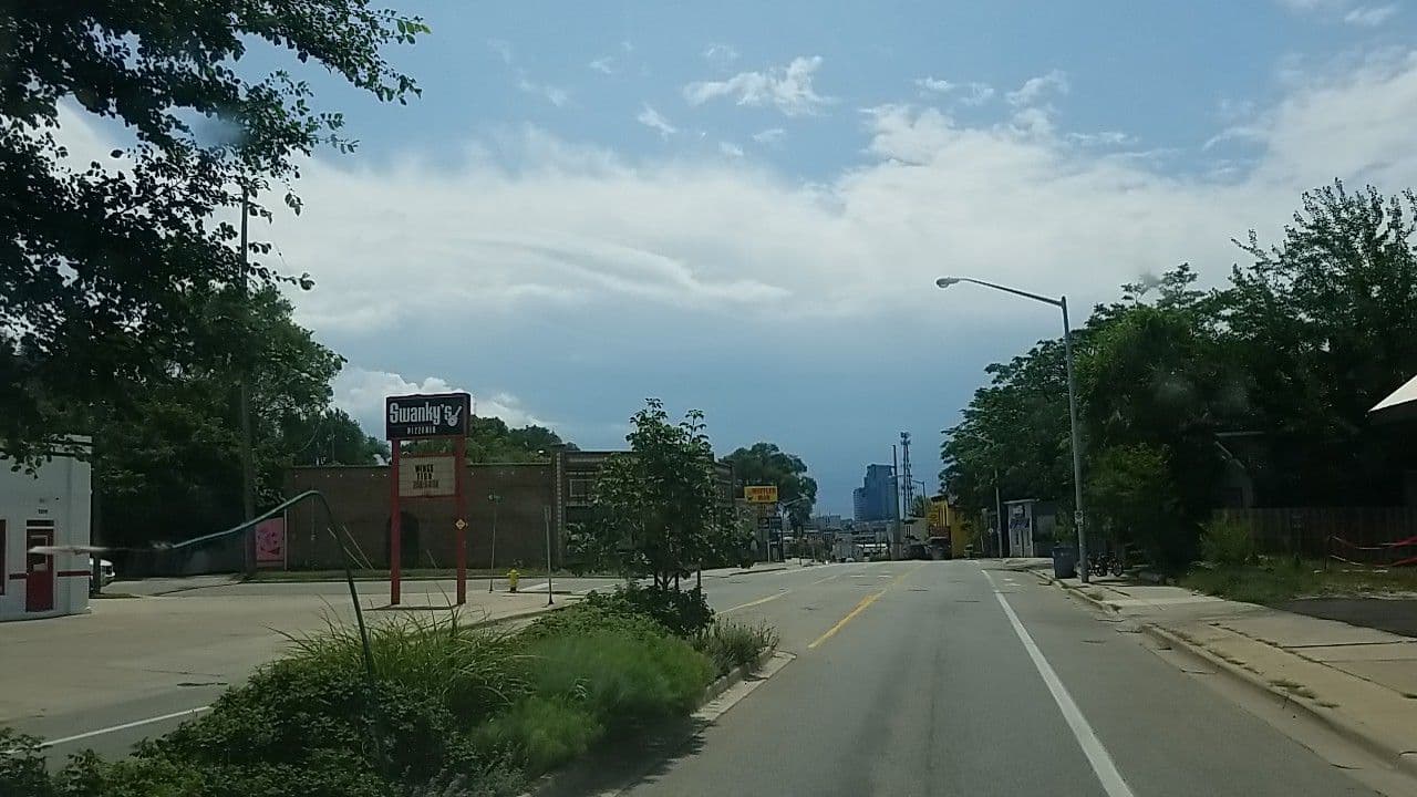 Street view near Grand Rapids International Hostel, Grand Rapids — © jbthemilker (CC BY-SA · Mapillary)