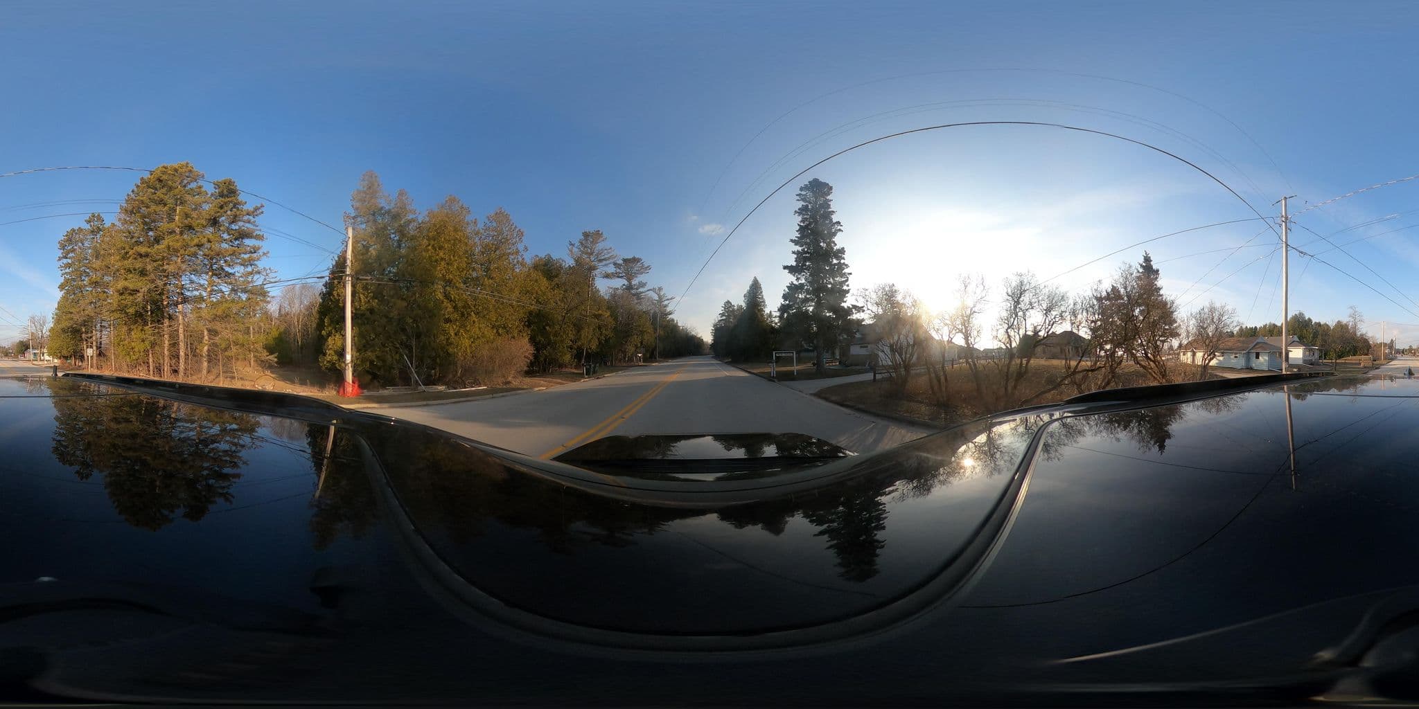 Street view near LeClair Cottages, Sturgeon Bay — © tonypd (CC BY-SA · Mapillary)