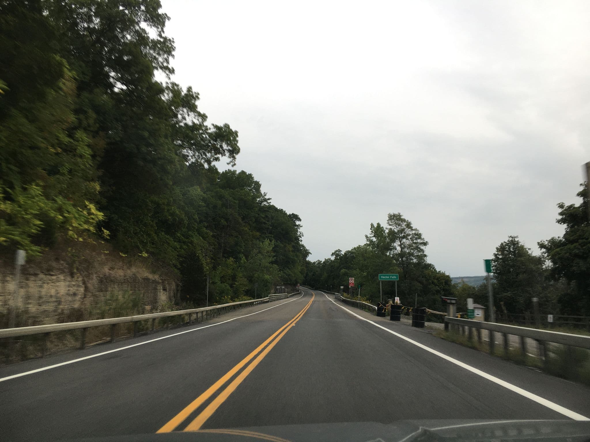 Street view near Chalet Leon At Hector Falls, Watkins Glen — © cpels23 (CC BY-SA · Mapillary)