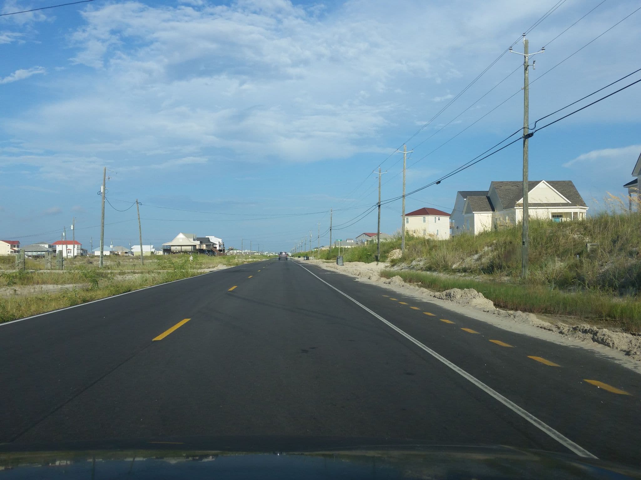 Street view near "Conch Shell" (Beach House), Dauphin Island — © caboosey (CC BY-SA · Mapillary)