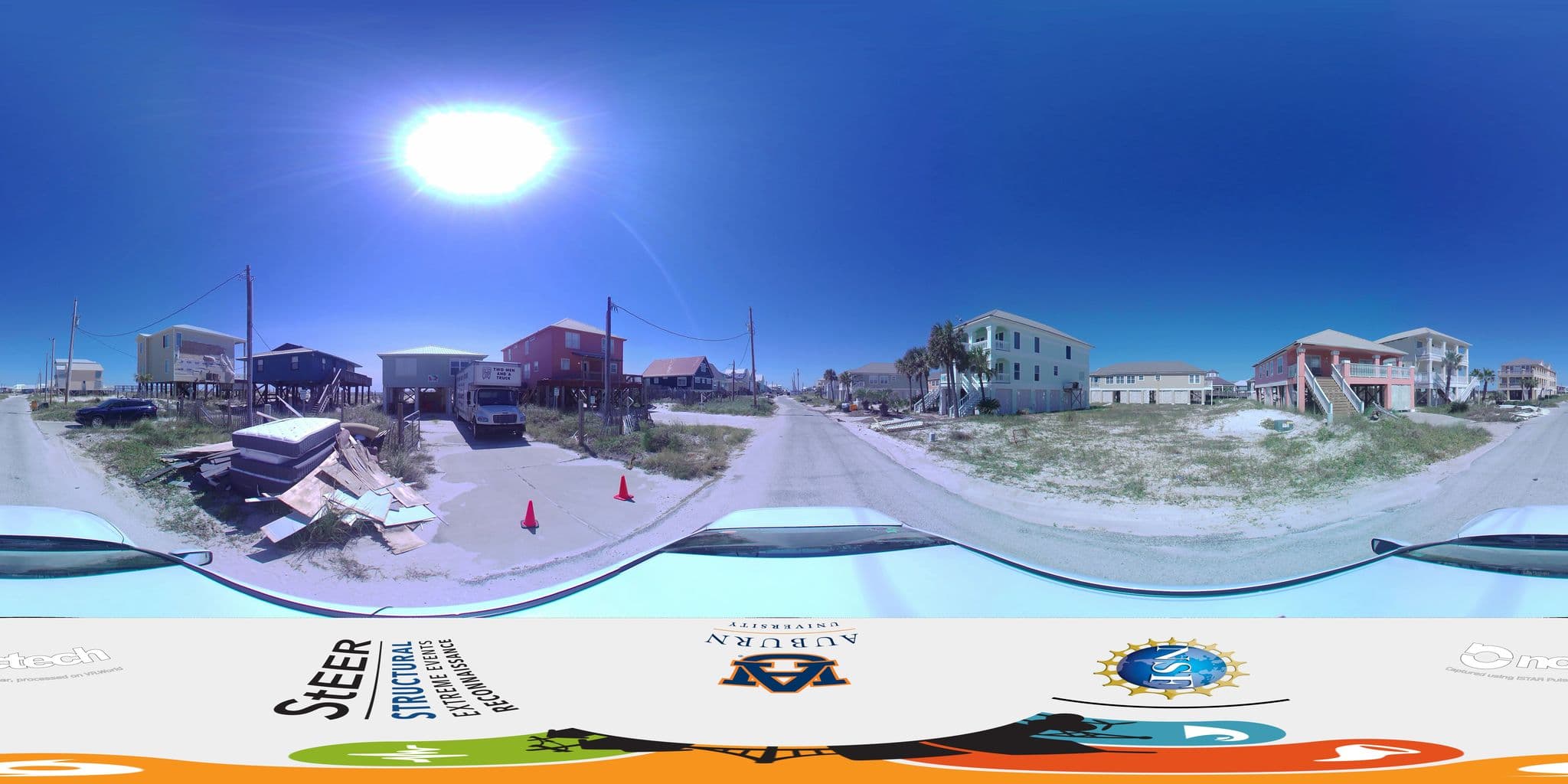 Street view near Sand Days East And West, Dauphin Island — © steer360network (CC BY-SA · Mapillary)