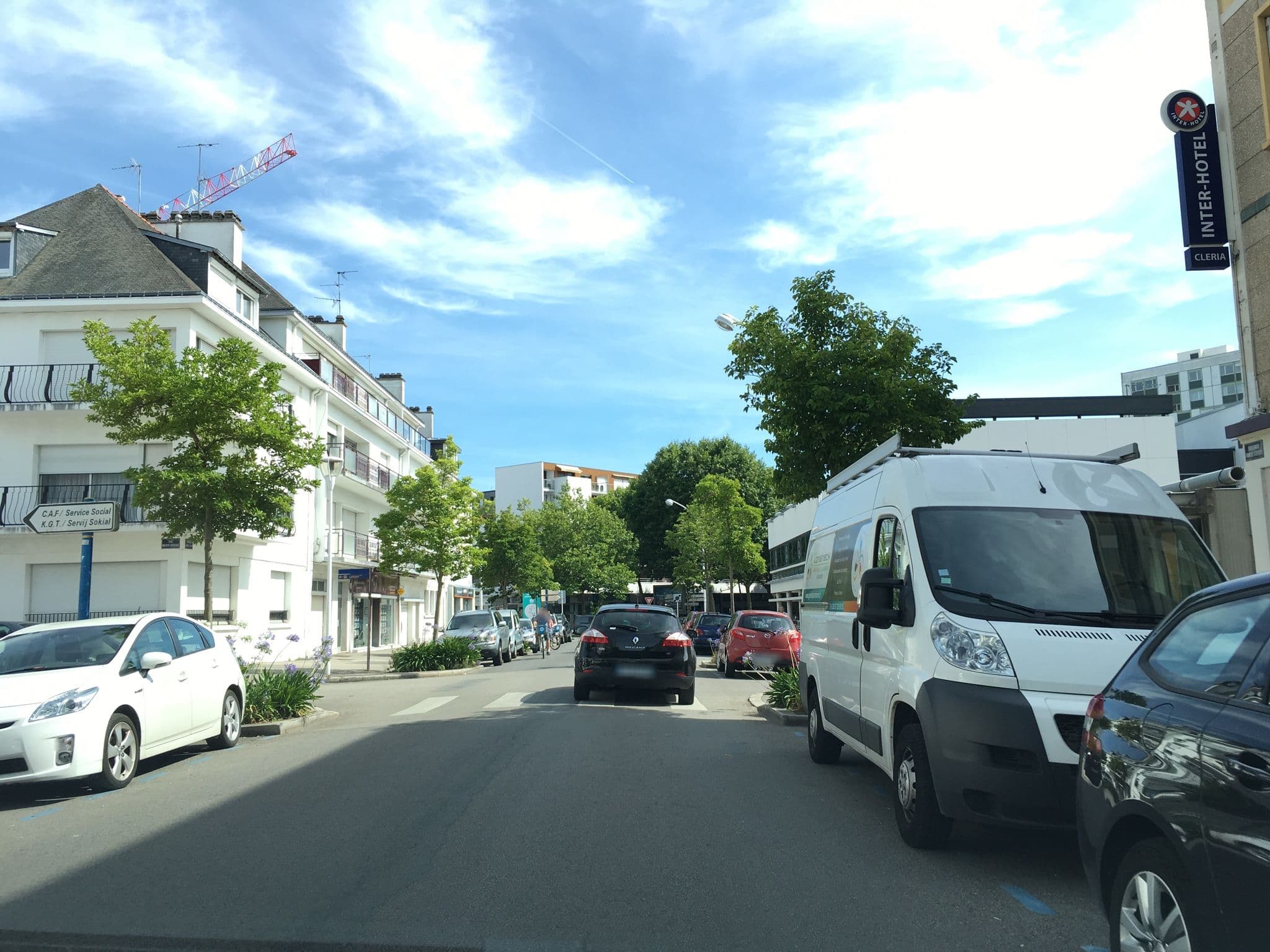 Street view near Hôtel Cleria, Lorient — © mappy_sa (CC BY-SA · Mapillary)