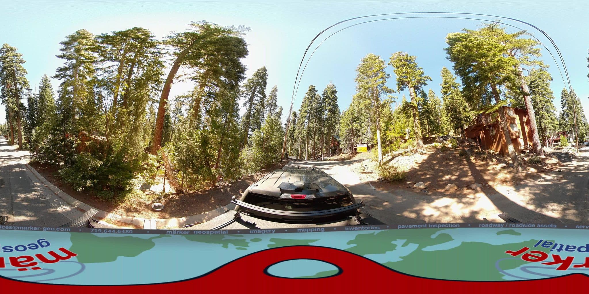 Street view near Salty Bear Cabin, Sunnyside-Tahoe City — © marker_geo1 (CC BY-SA · Mapillary)