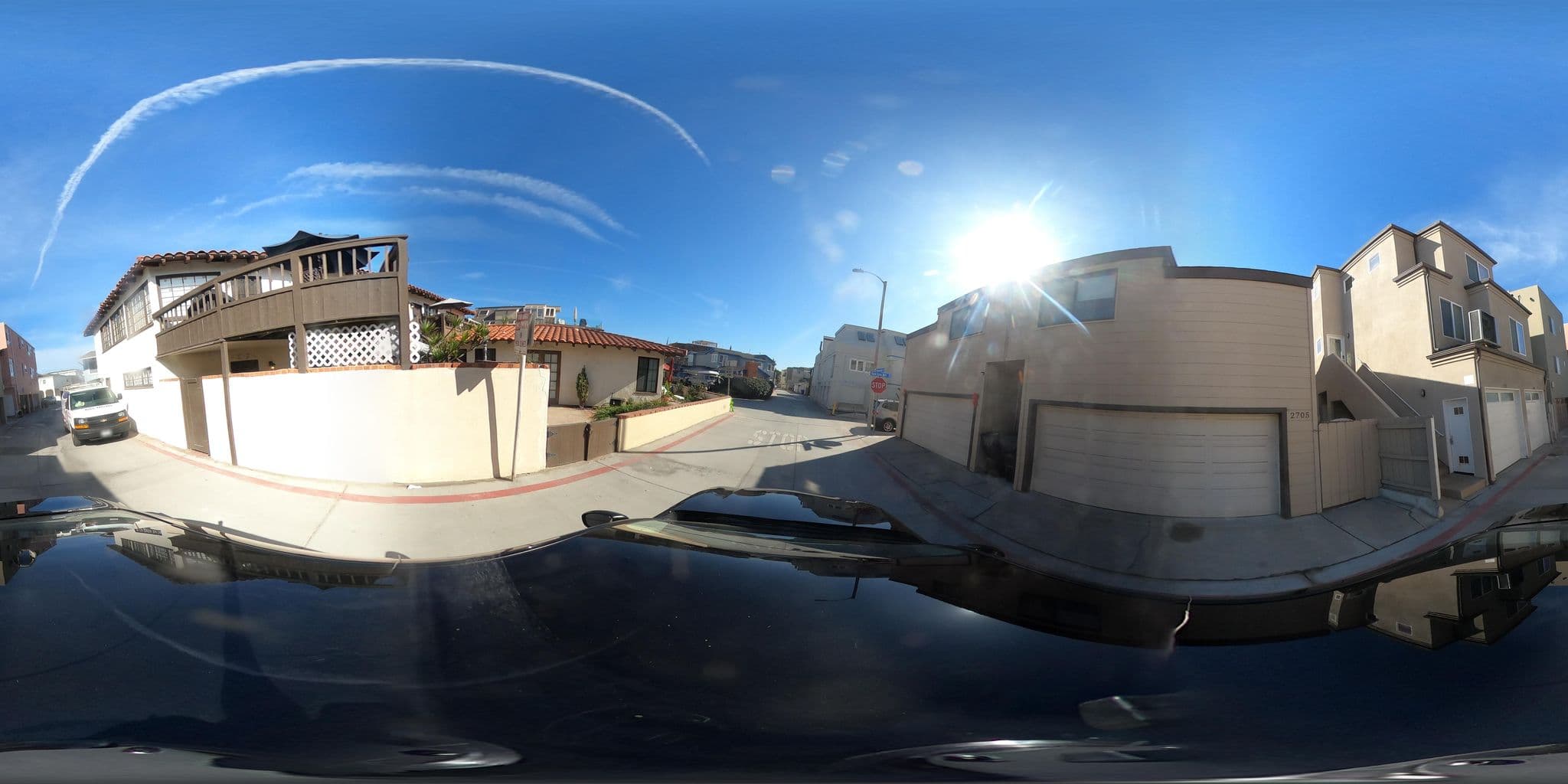 Street view near The Sun Catchers, San Diego — © GoProMAX3M (CC BY-SA · Mapillary)