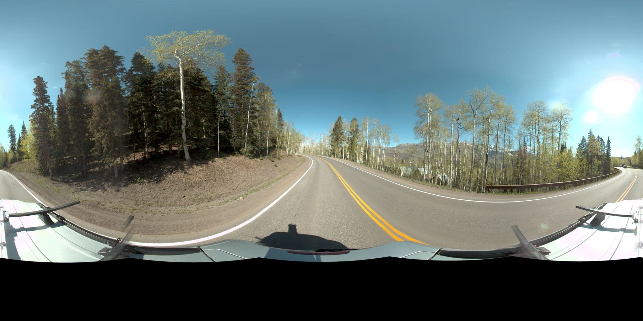 Street view near Palmyra Lodge Telluride, Mountain Village — © rking (CC BY-SA · Mapillary)