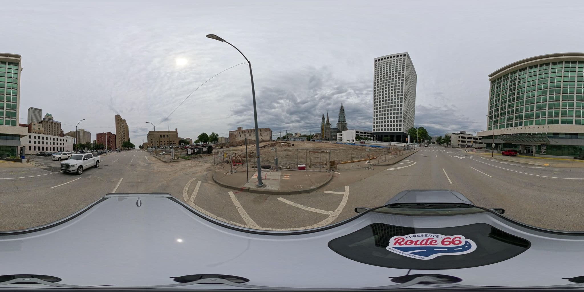 Street view near Holiday Inn Tulsa City Center, Tulsa — © nthp_gis (CC BY-SA · Mapillary)