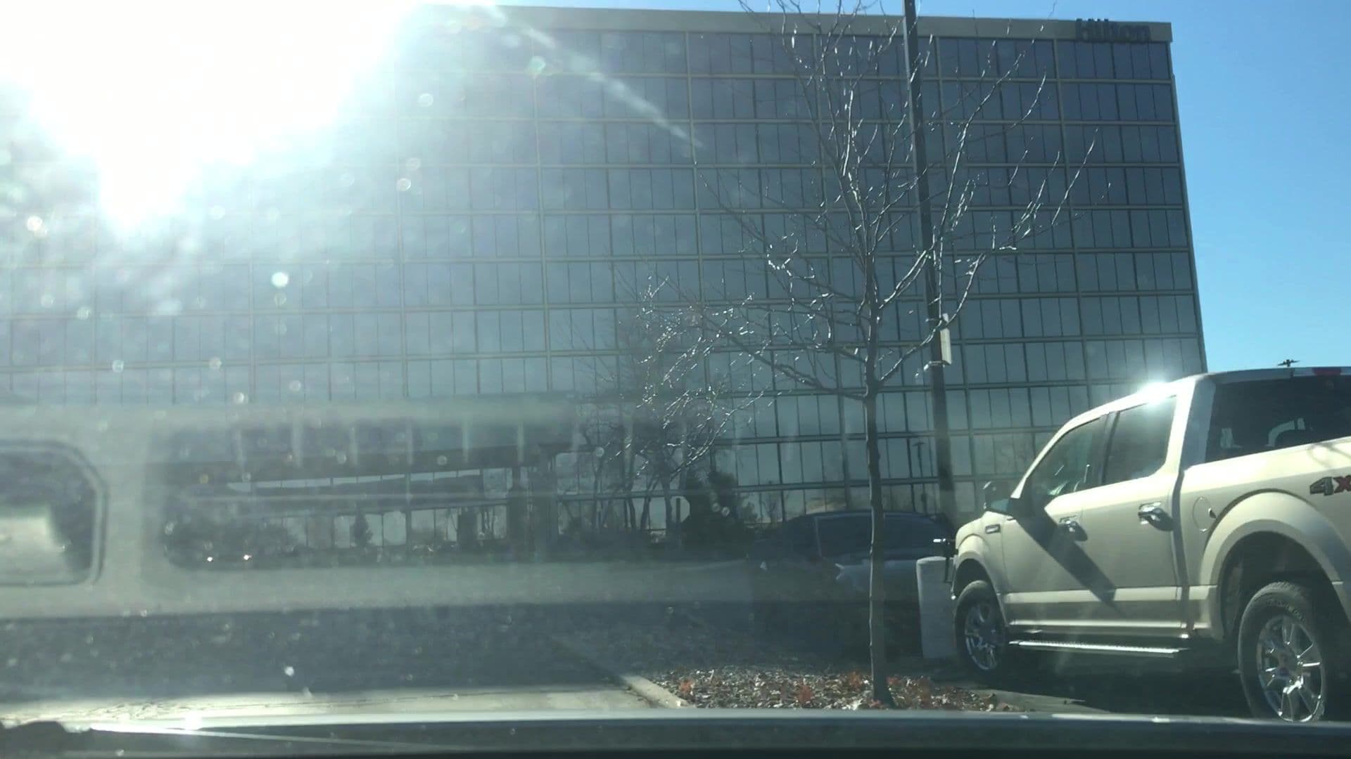 Street view near Hilton MCI Airport 2nd flr, Weatherby Lake — © lvl5 (CC BY-SA · Mapillary)