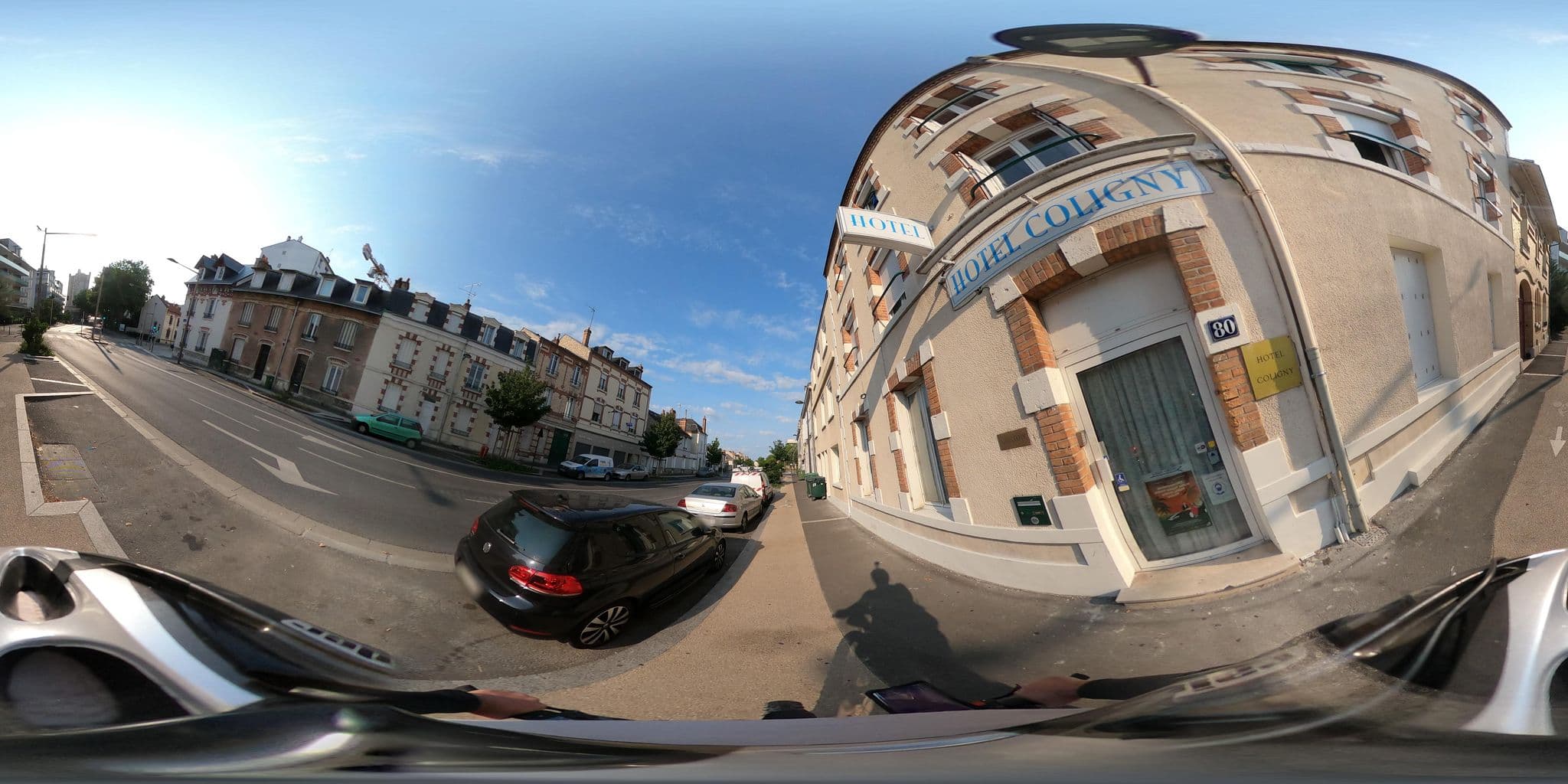 Street view near Hôtel Coligny, Orléans — © u4y0u (CC BY-SA · Mapillary)
