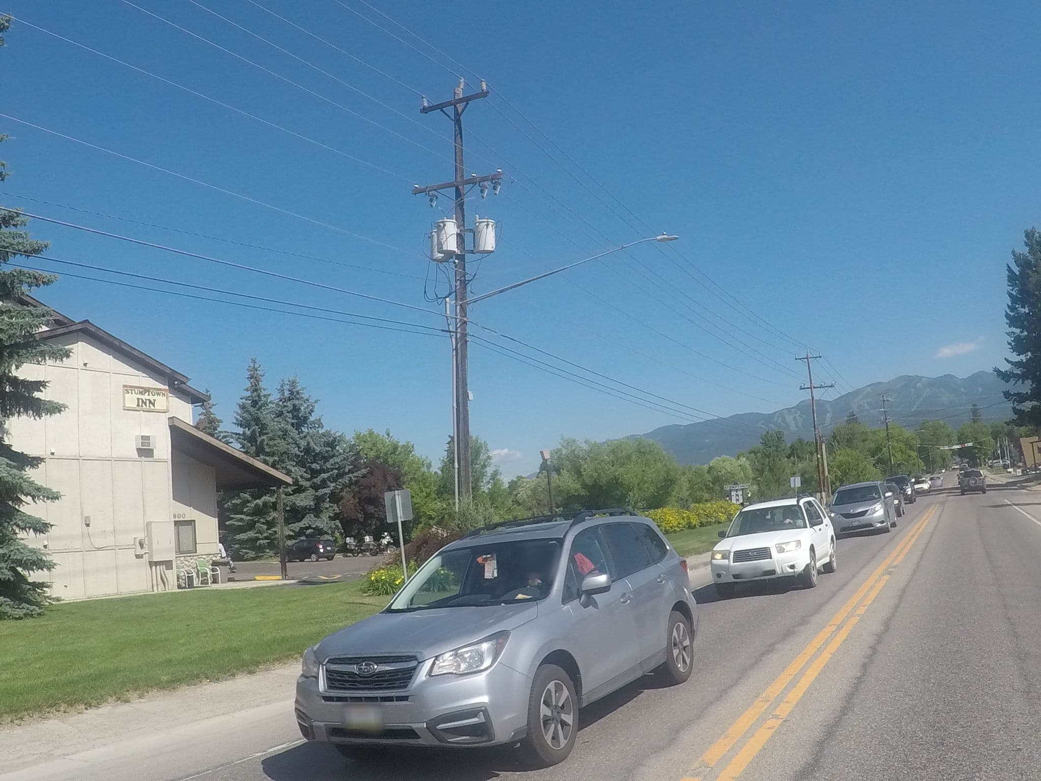 Street view near Stumptown Inn, Whitefish — © chrisbeddow (CC BY-SA · Mapillary)