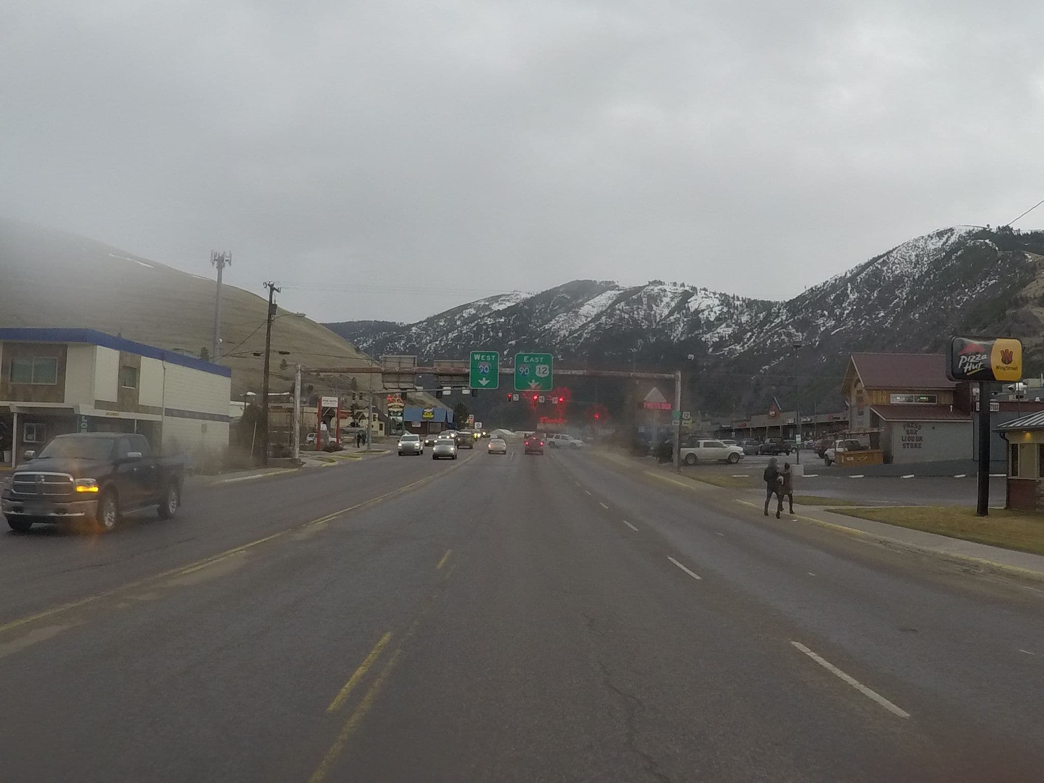 Street view near Ponderosa Lodge, Missoula — © chrisbeddow (CC BY-SA · Mapillary)