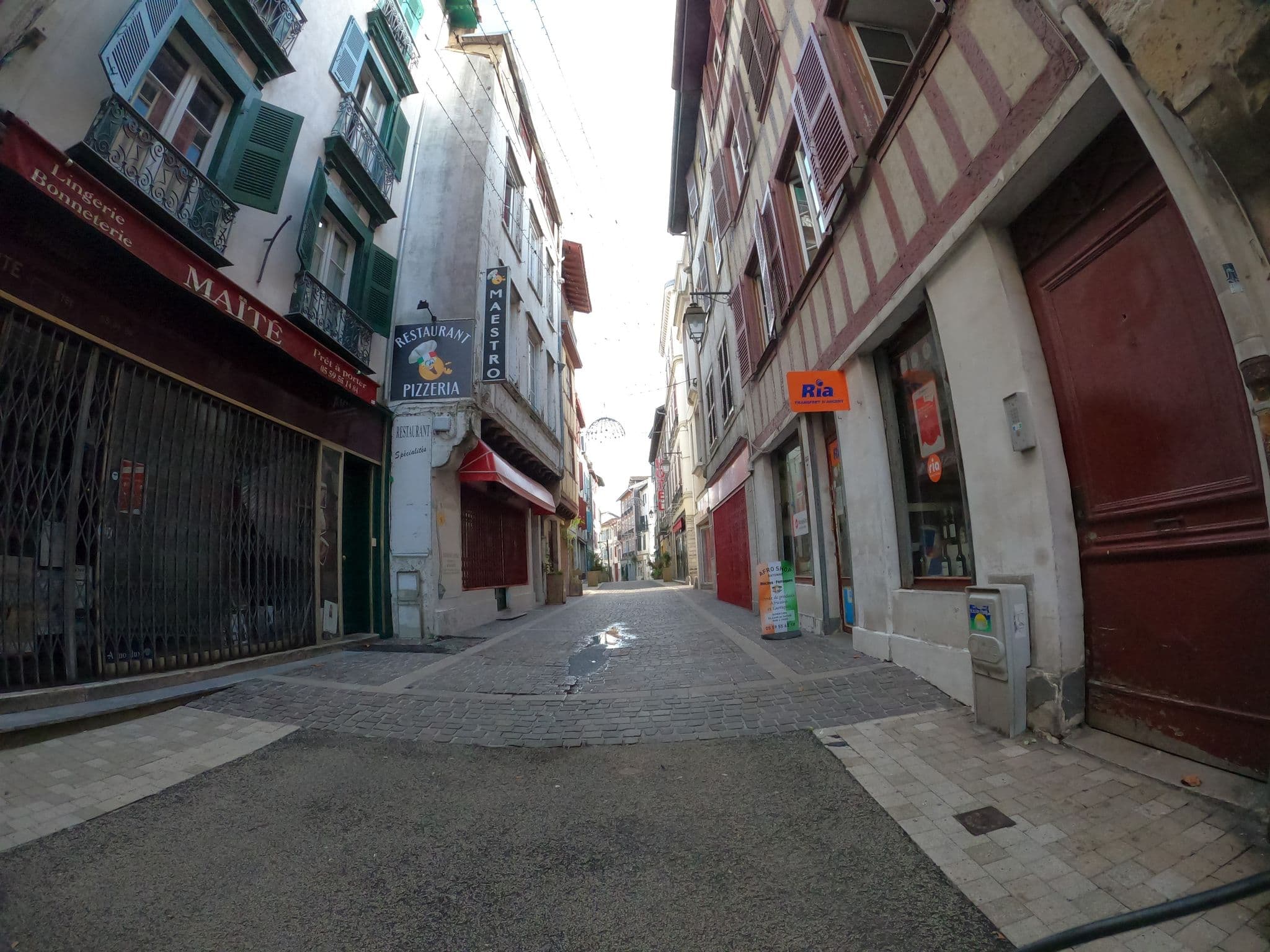 Street view near Hôtel San Miguel, Bayonne — © patchanka (CC BY-SA · Mapillary)