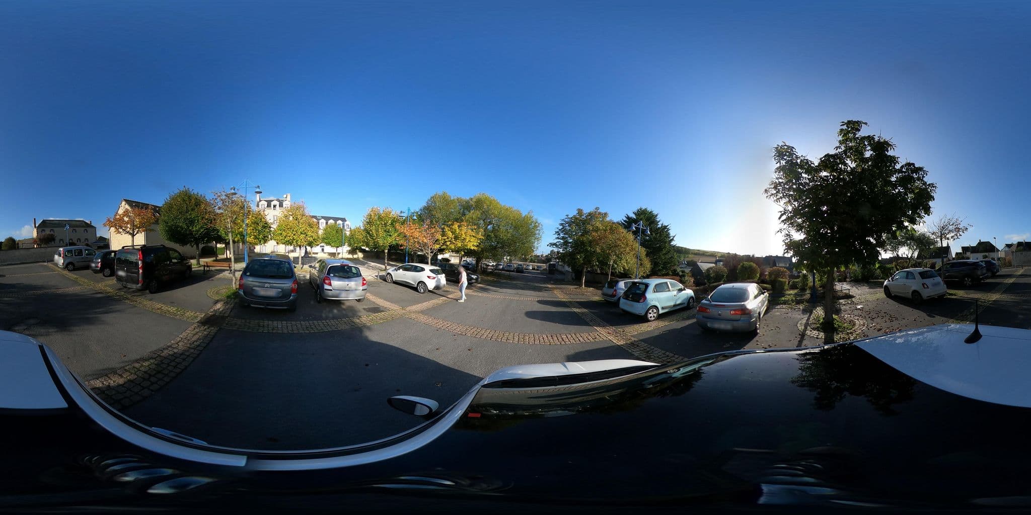 Street view near Maison en Pierre, Port-en-Bessin-Huppain — © arteragence (CC BY-SA · Mapillary)