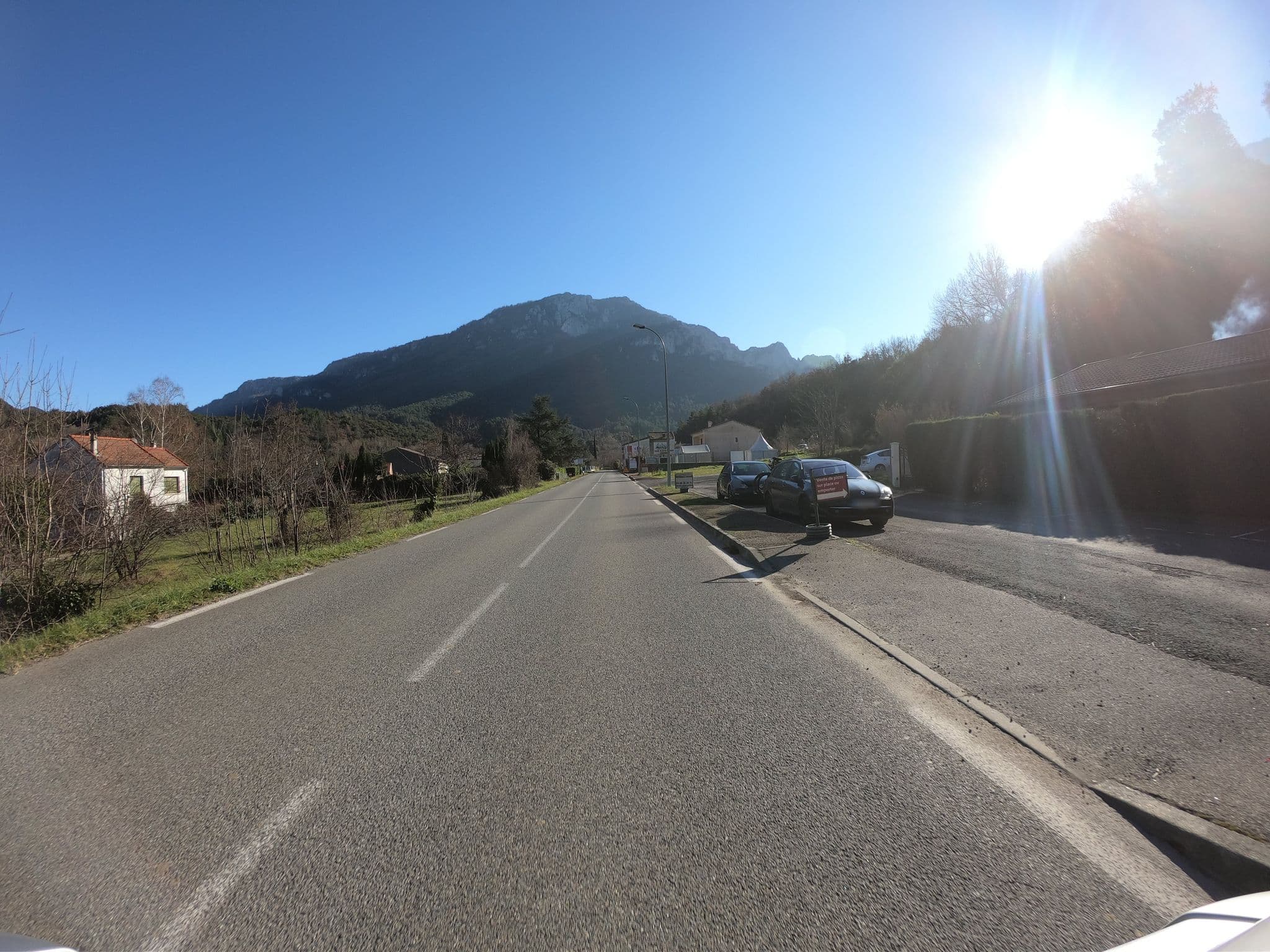 Street view near Auberge du Chalet, Quillan — © joostjakob (CC BY-SA · Mapillary)