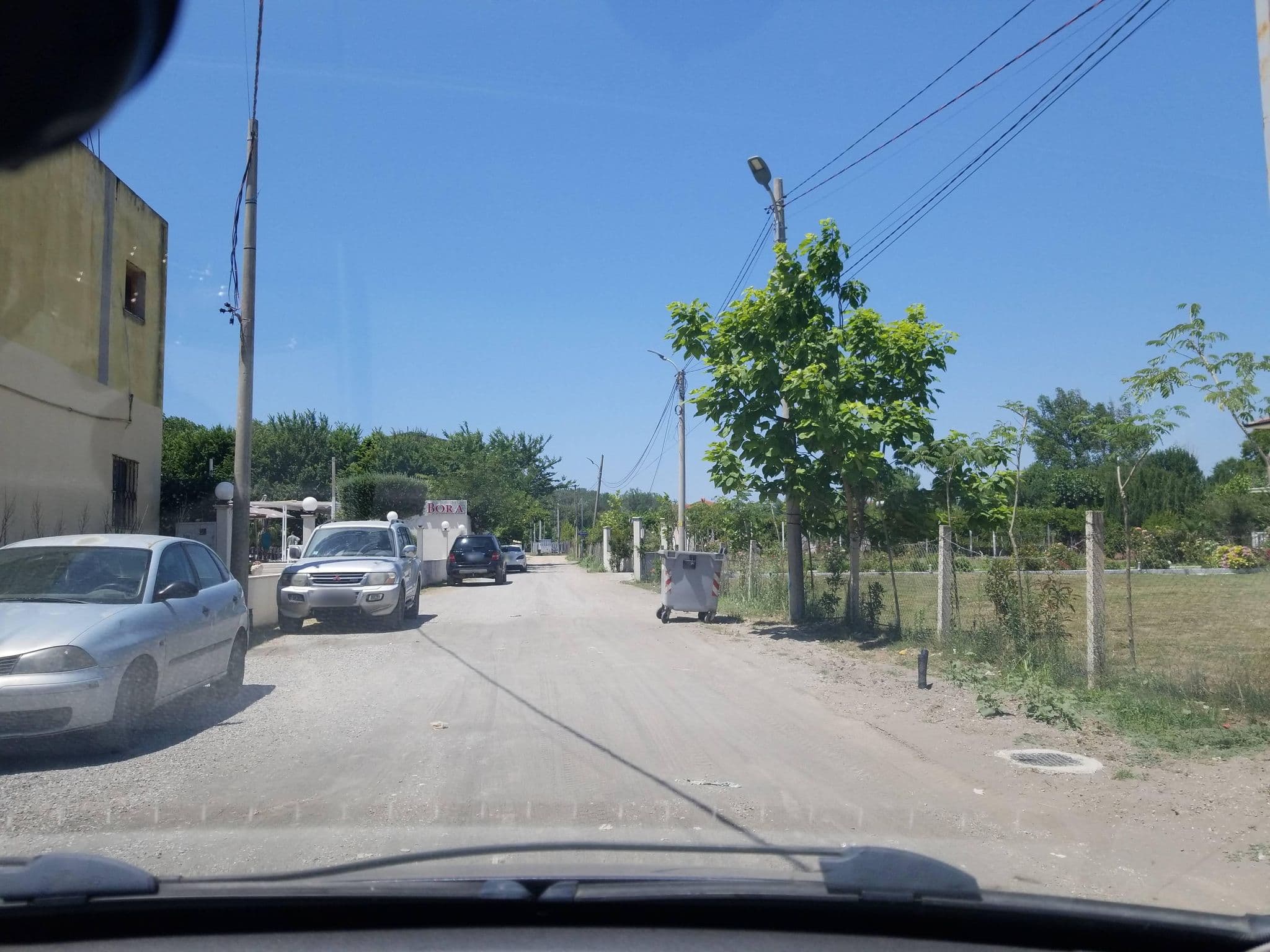 Street view near Hotel Bora Bora, Gjadër, Dajc — © denisju_osm (CC BY-SA · Mapillary)