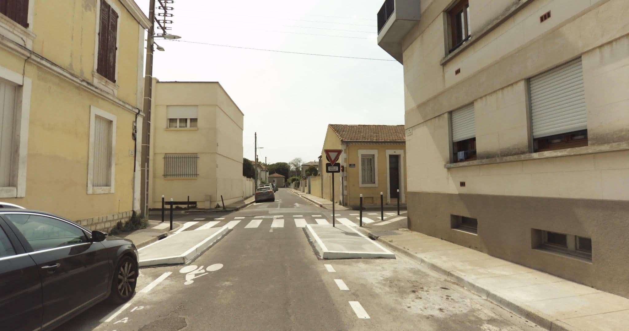 Street view near Colonie l'Espoir, Nîmes — © sogefi (CC BY-SA · Mapillary)