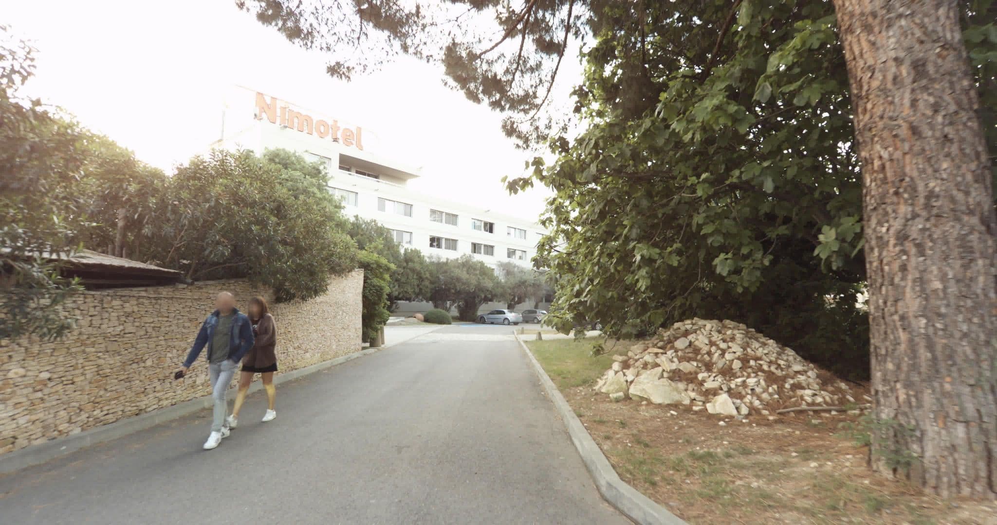 Street view near B&B Ville active NIMOTEL LA BRANDADE, Nîmes — © sogefi (CC BY-SA · Mapillary)