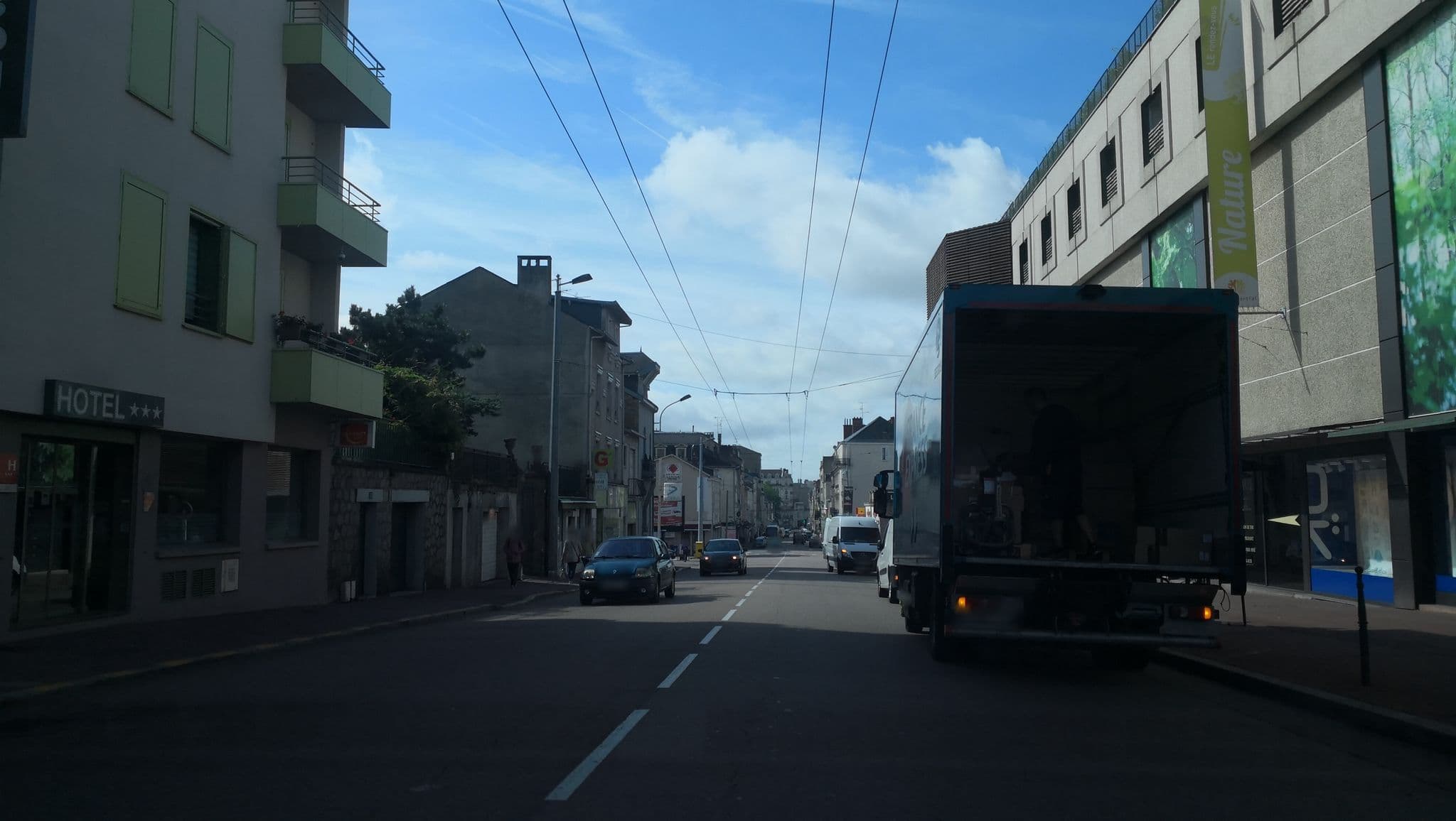 Street view near Contact Hôtel, Limoges — © atabaraud (CC BY-SA · Mapillary)