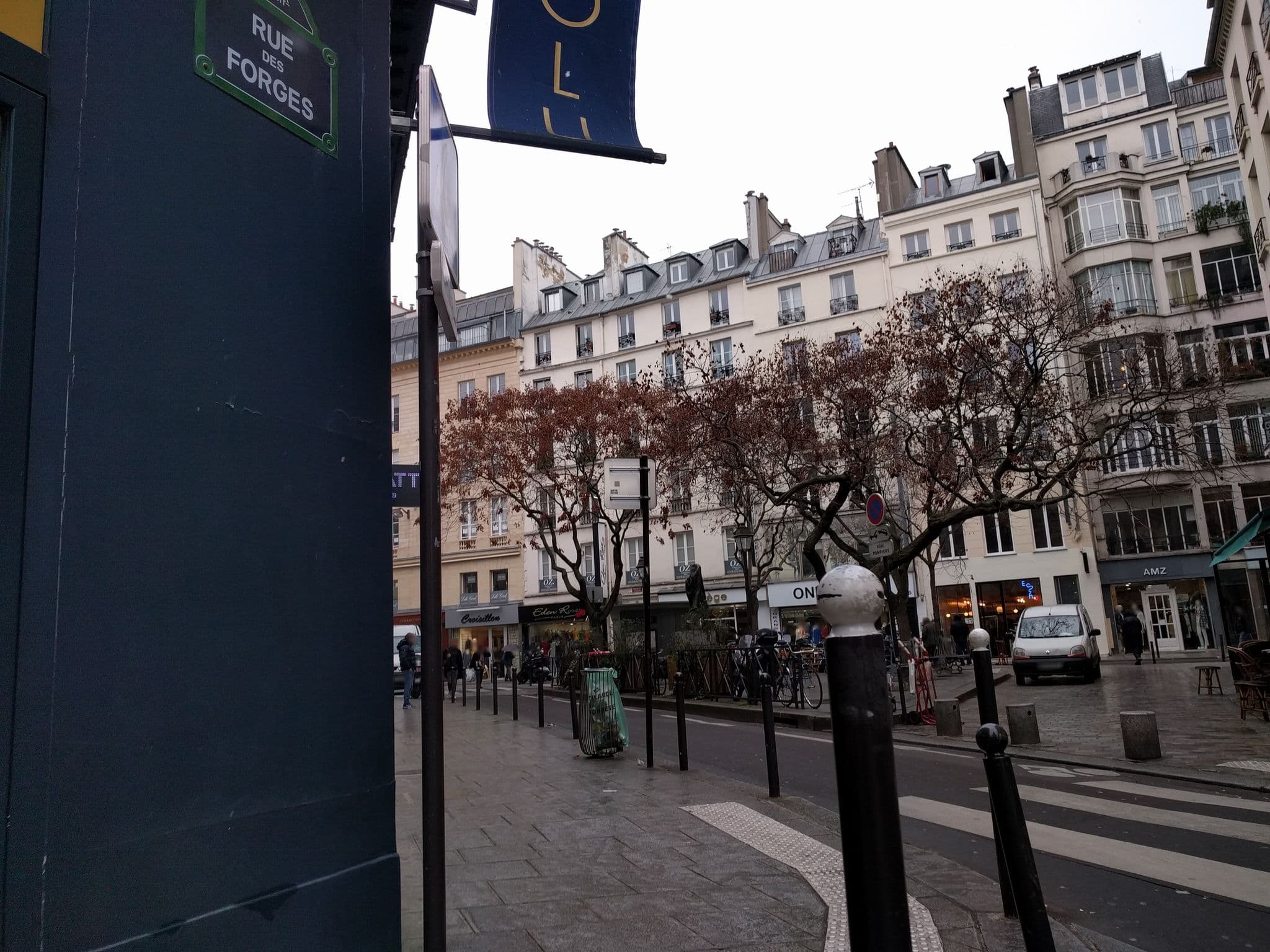 Street view near Hôtel du Sentier, Paris 02 Bourse — © spipau (CC BY-SA · Mapillary)