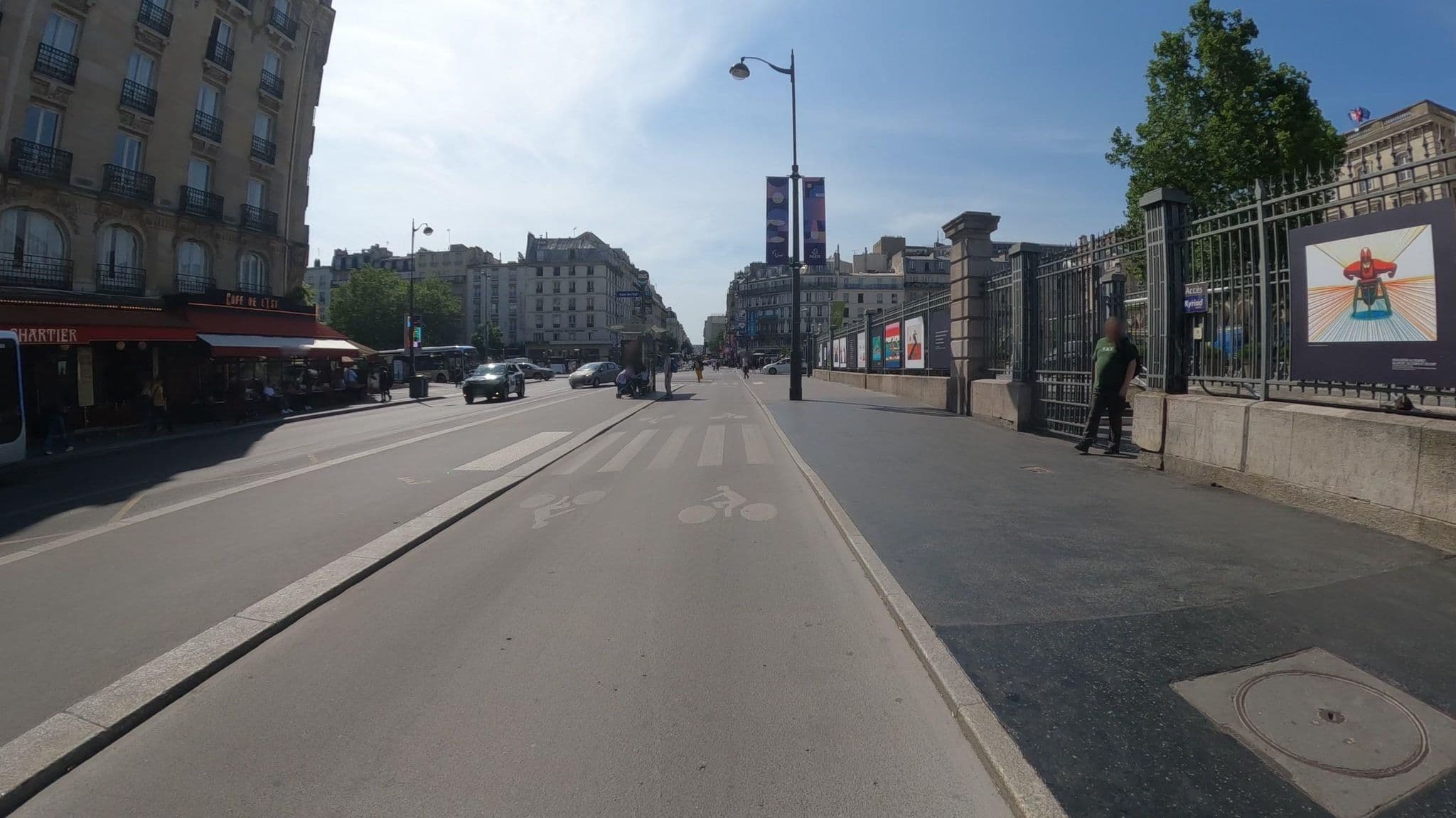 Street view near Mercure Terminus Establissements, Paris 10e Arrondissement — © Nzau (CC BY-SA · Mapillary)