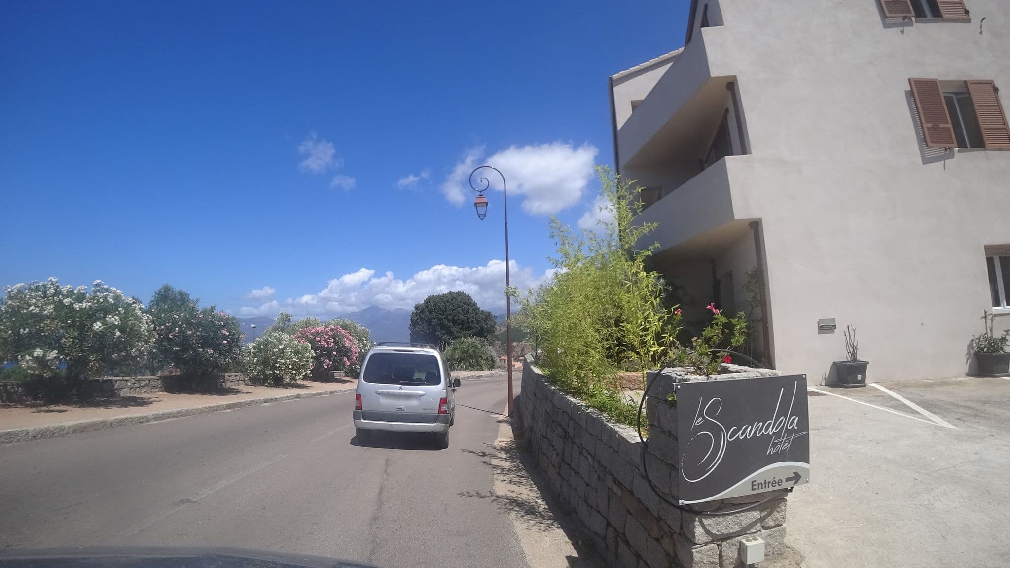 Street view near Hôtel Scandola, Cargèse — © yod4z (CC BY-SA · Mapillary)