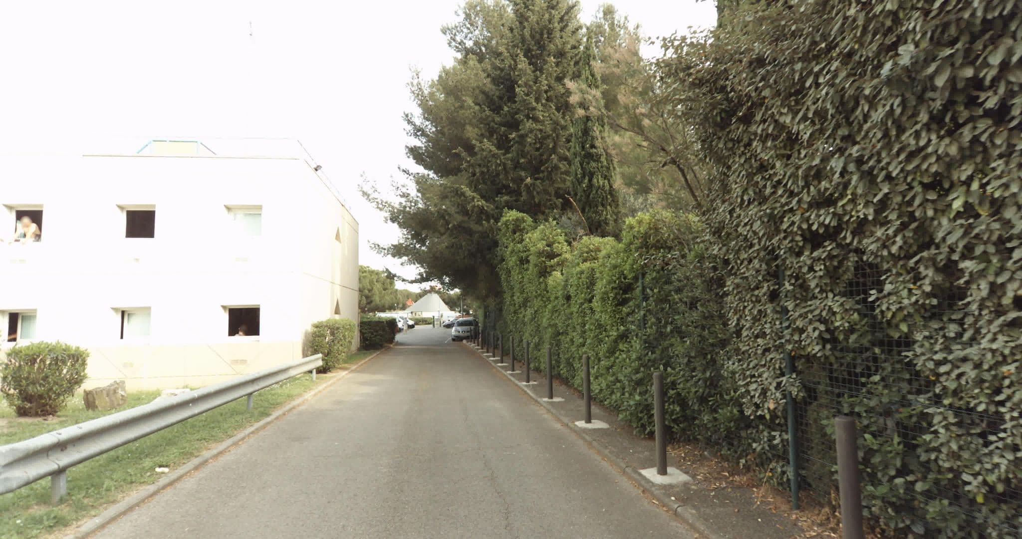 Street view near Hôtel Formule 1, Nîmes — © sogefi (CC BY-SA · Mapillary)