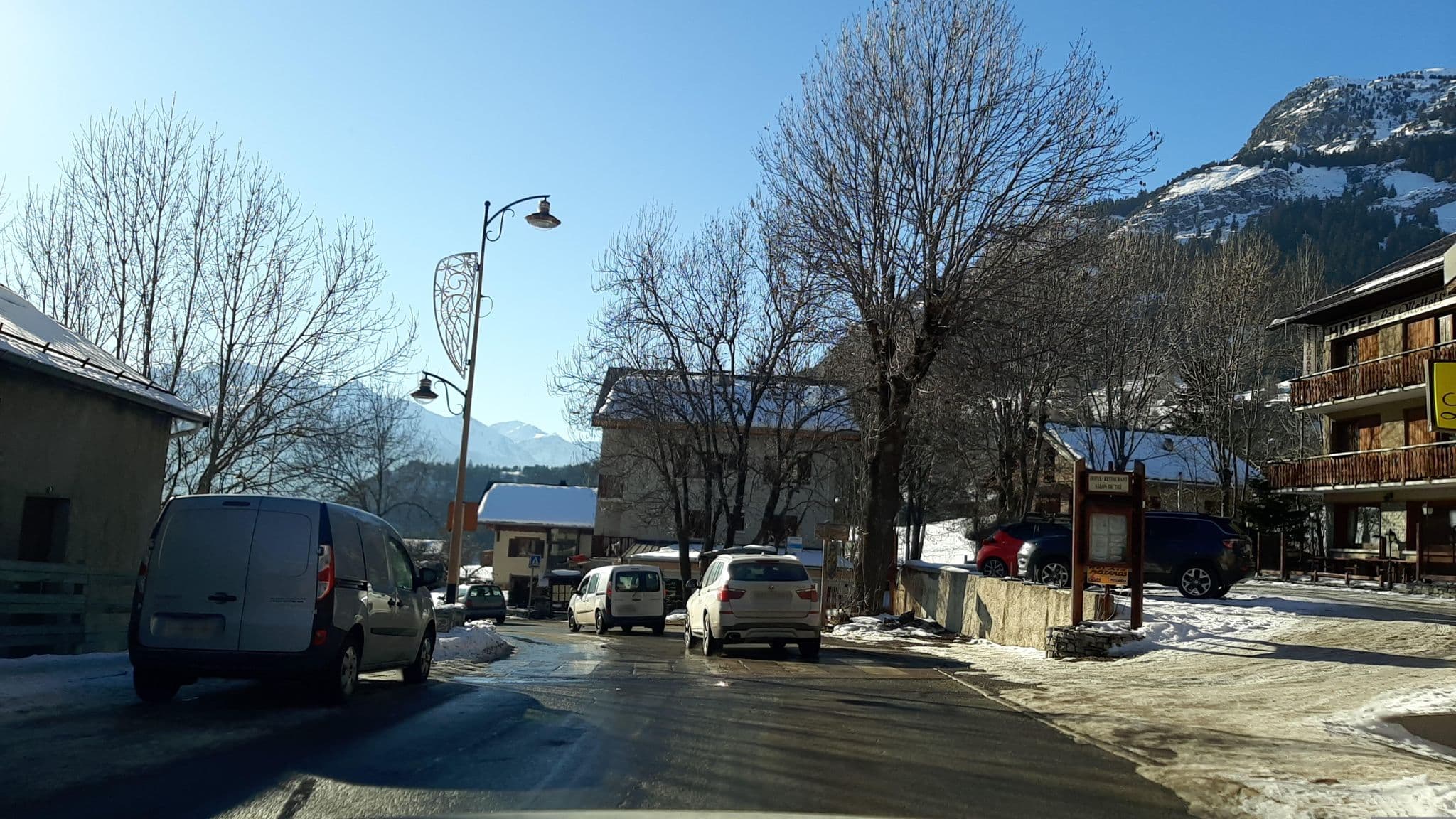 Street view near Hôtel les Mottets, Modane — © alexmodesto73 (CC BY-SA · Mapillary)
