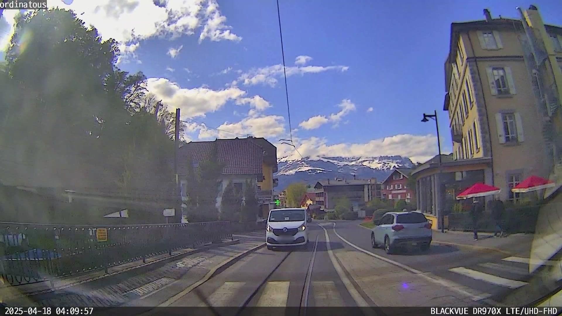 Street view near Hôtel Terminus Mont Blanc, Saint-Gervais-les-Bains — © ordinatous (CC BY-SA · Mapillary)