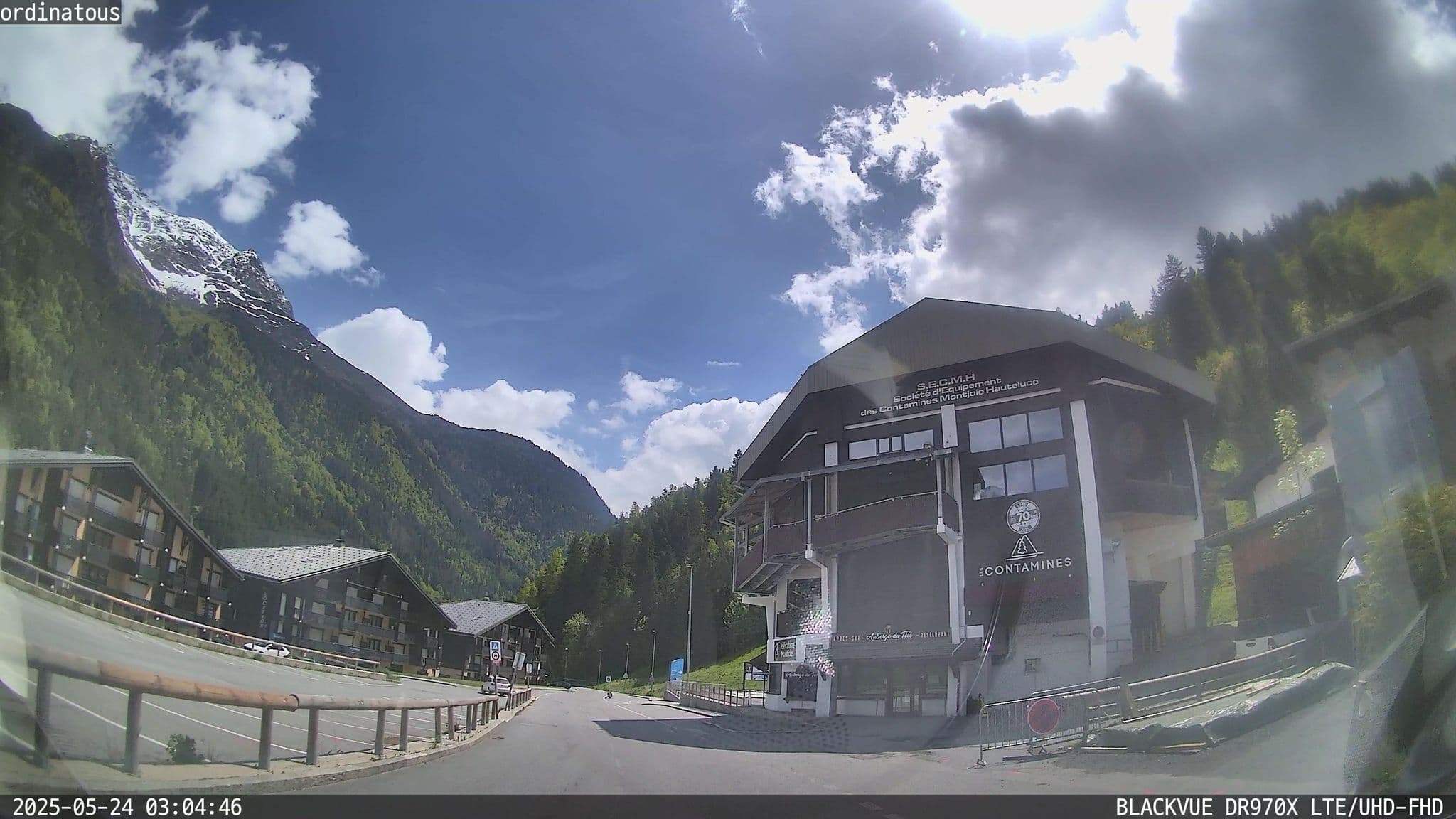 Street view near Société d'Equipement des Contamines Montjoie Hauteluce, Les Contamines-Montjoie — © ordinatous (CC BY-SA · Mapillary)