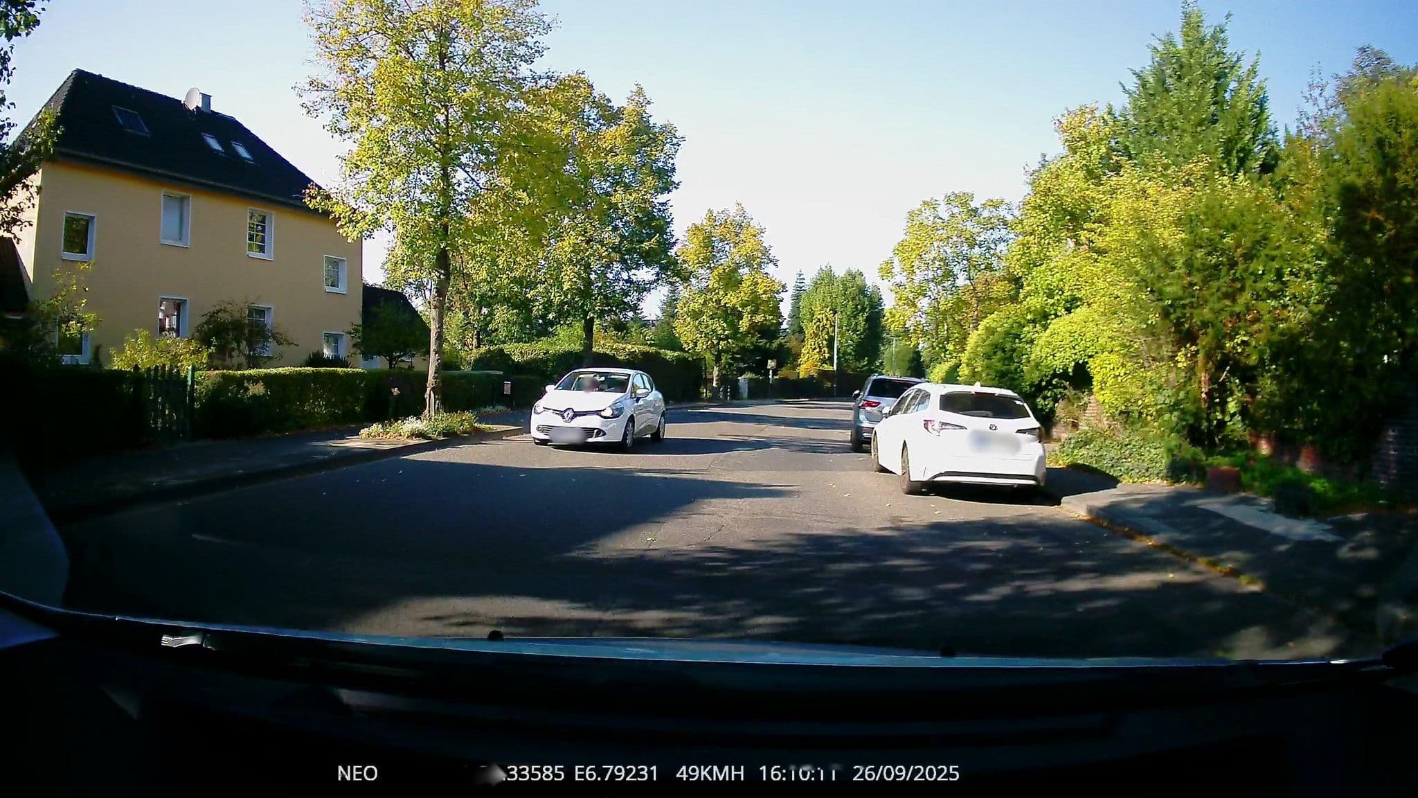 Street view near Gästehaus Angermund, Ratingen — © TechniPorter (CC BY-SA · Mapillary)